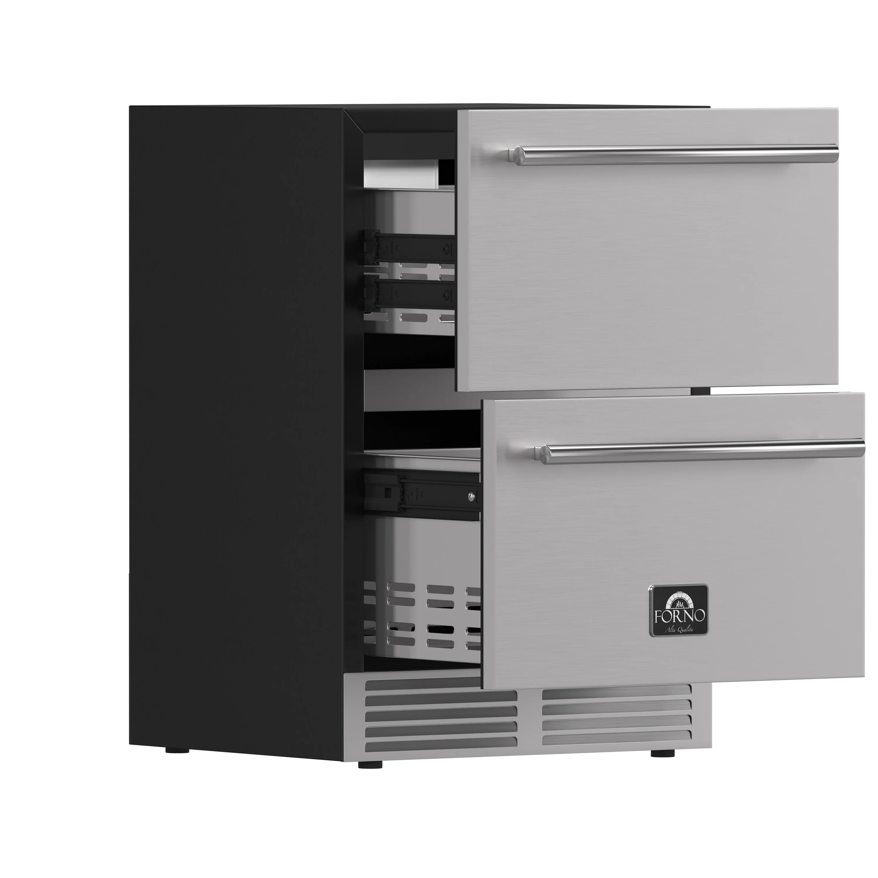 Forno Cosenza 24-Inch 4.69 cu.ft. Built-In Indoor/Outdoor Drawer Freezer with Ice Maker (FDRBI1838-24S) - Image 10
