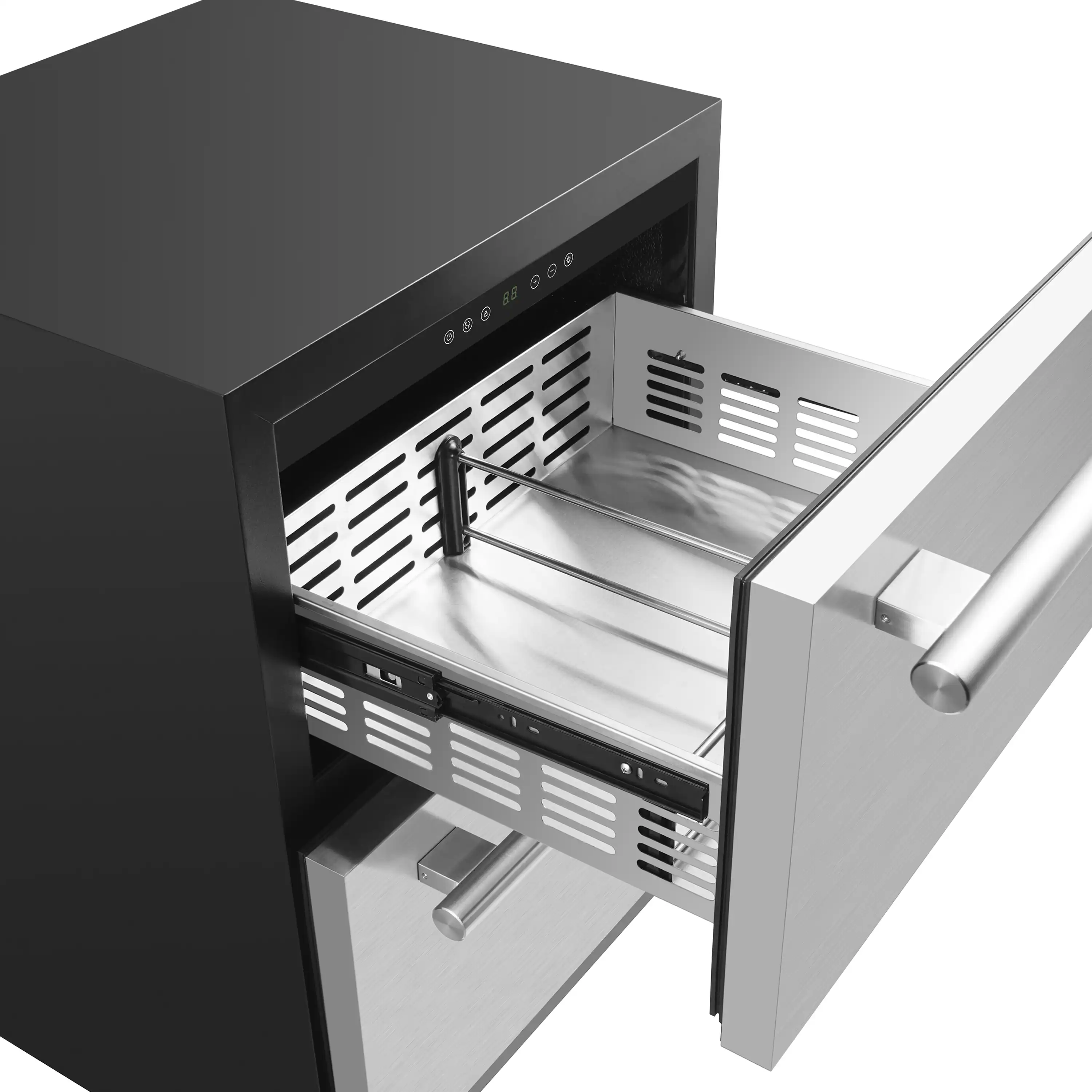 Forno Cosenza 24-Inch 4.69 cu.ft. Built-In Indoor/Outdoor Drawer Freezer with Ice Maker (FDRBI1838-24S) - Image 11