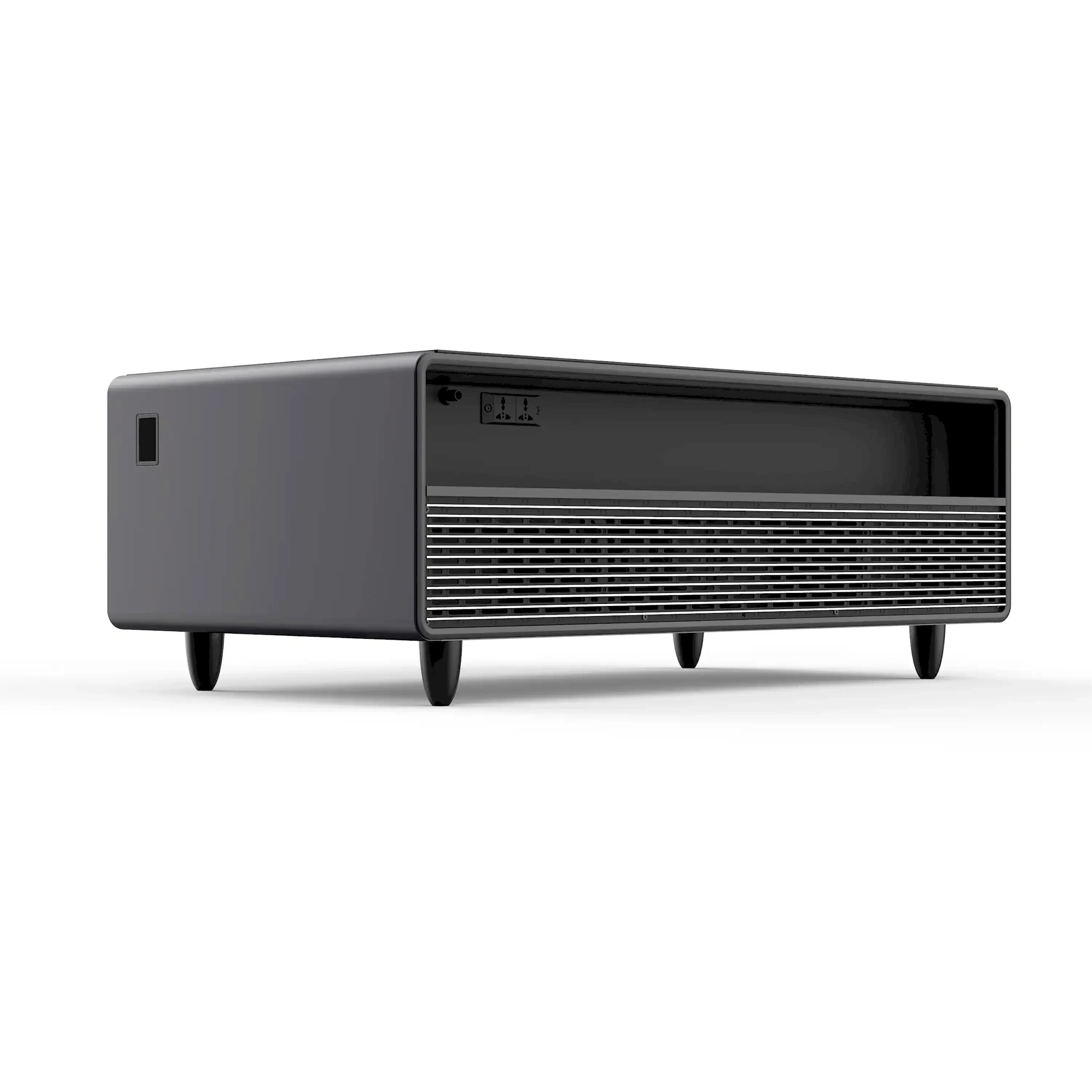Forno Evoluto Tavolo 51-Inch Smart Coffee Table Refrigerators - Dual Drawers, Bluetooth 5.0 Audio, Wireless Charging & RGB Ambient Light in Black (FCTFR7006-51BLK) - Image 10