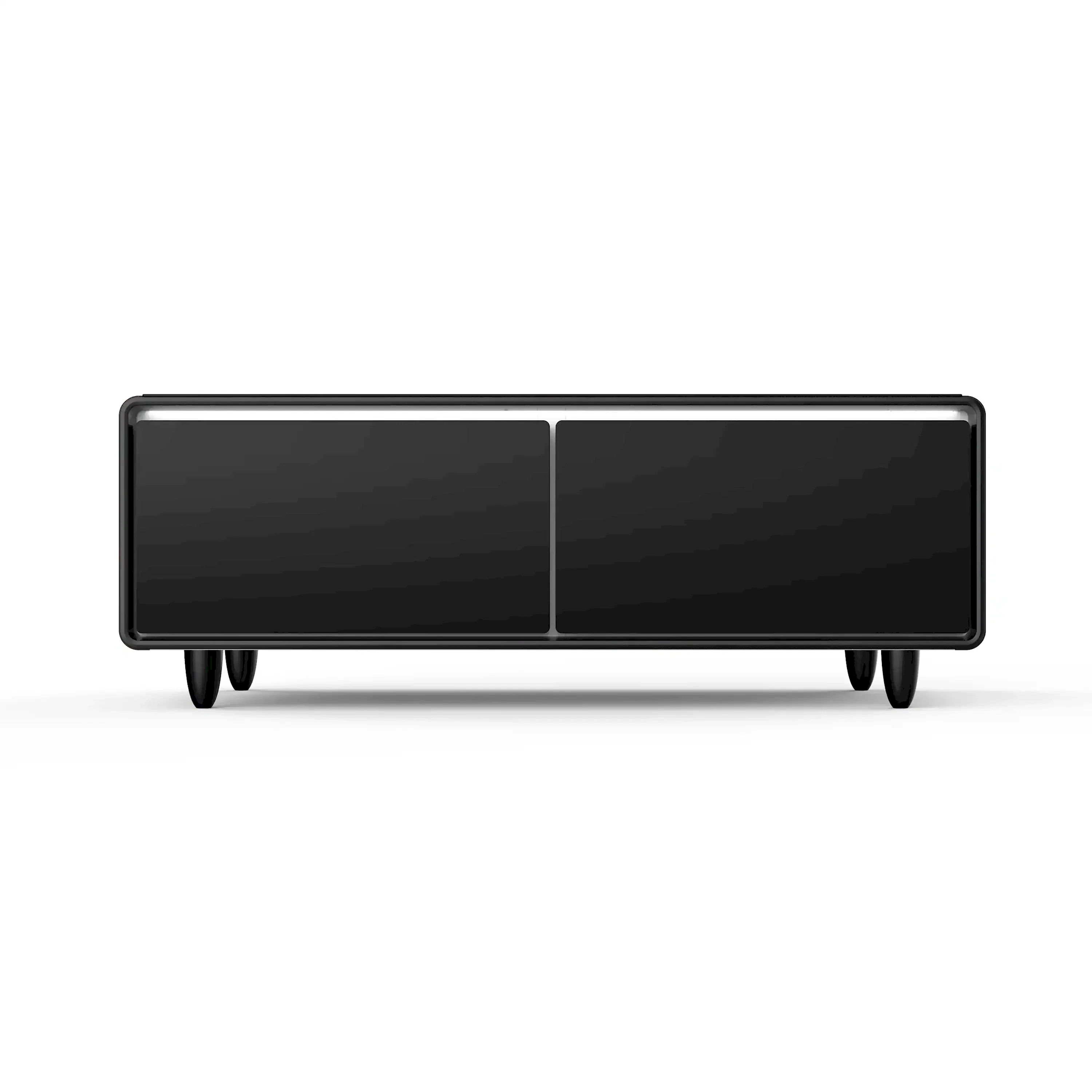 Forno Evoluto Tavolo 51-Inch Smart Coffee Table Refrigerators - Dual Drawers, Bluetooth 5.0 Audio, Wireless Charging & RGB Ambient Light in Black (FCTFR7006-51BLK) - Image 17