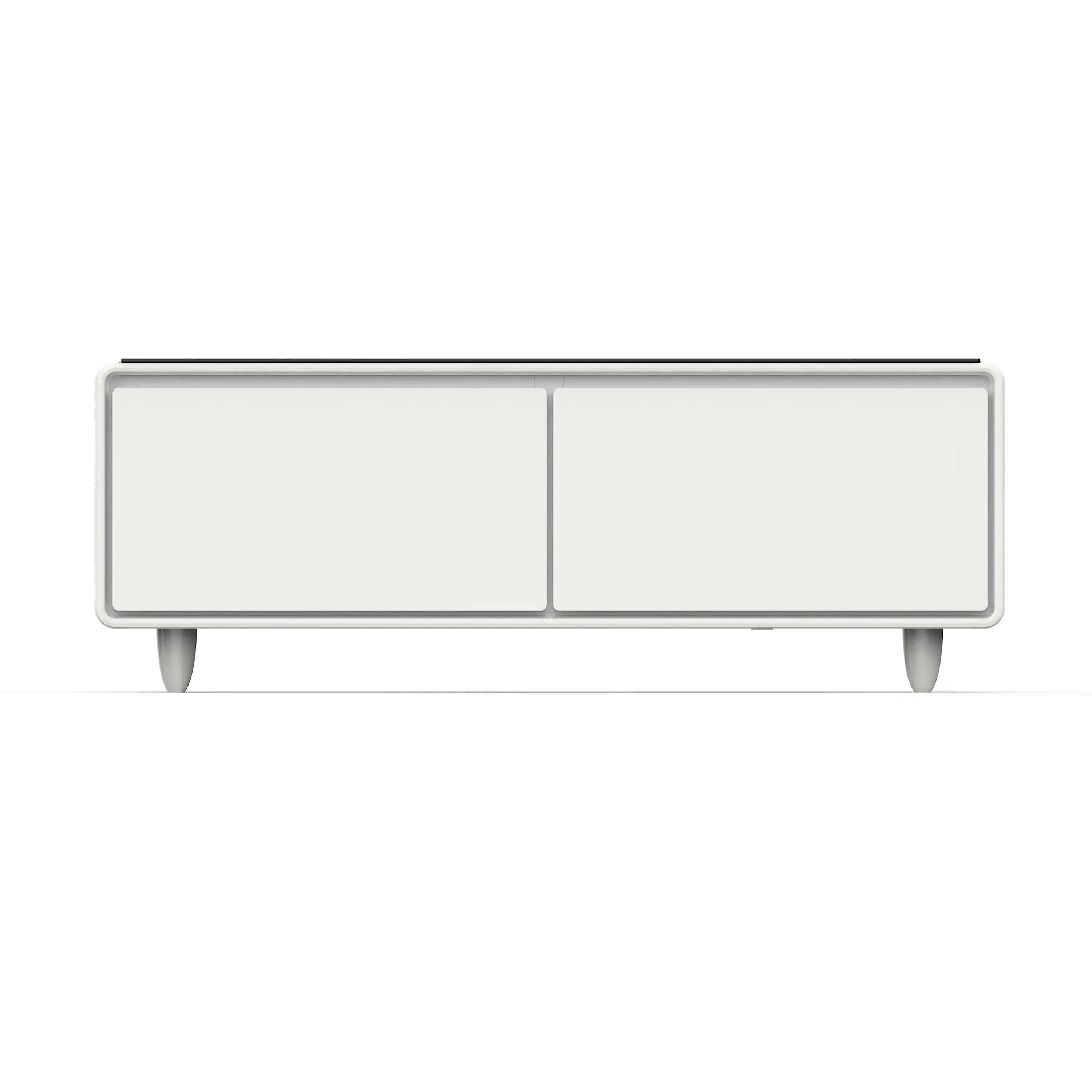 Forno Evoluto Tavolo 51-Inch Smart Coffee Table Refrigerators - Dual Drawers, Bluetooth 5.0 Audio, Wireless Charging & RGB Ambient Light in White (FCTFR7006-51WHT) - Image 12