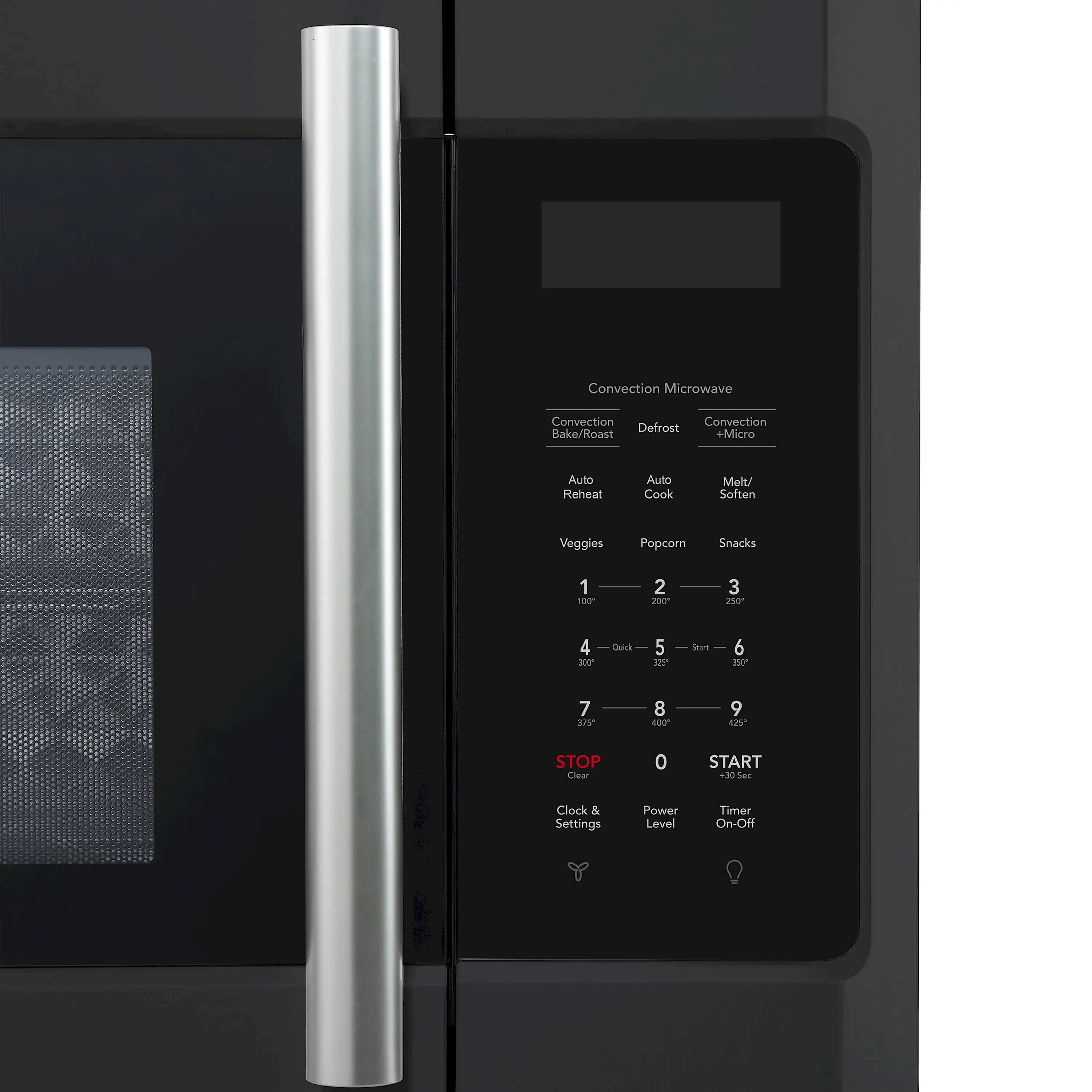 Forno Fornace 30-Inch Over-the-Range Convection Microwave in Black with Stainless Steel Handle – 1.5 cu.ft, 300 CFM Vent, Touch Control, LED Light (FOTR3038-30BLK) - Image 8