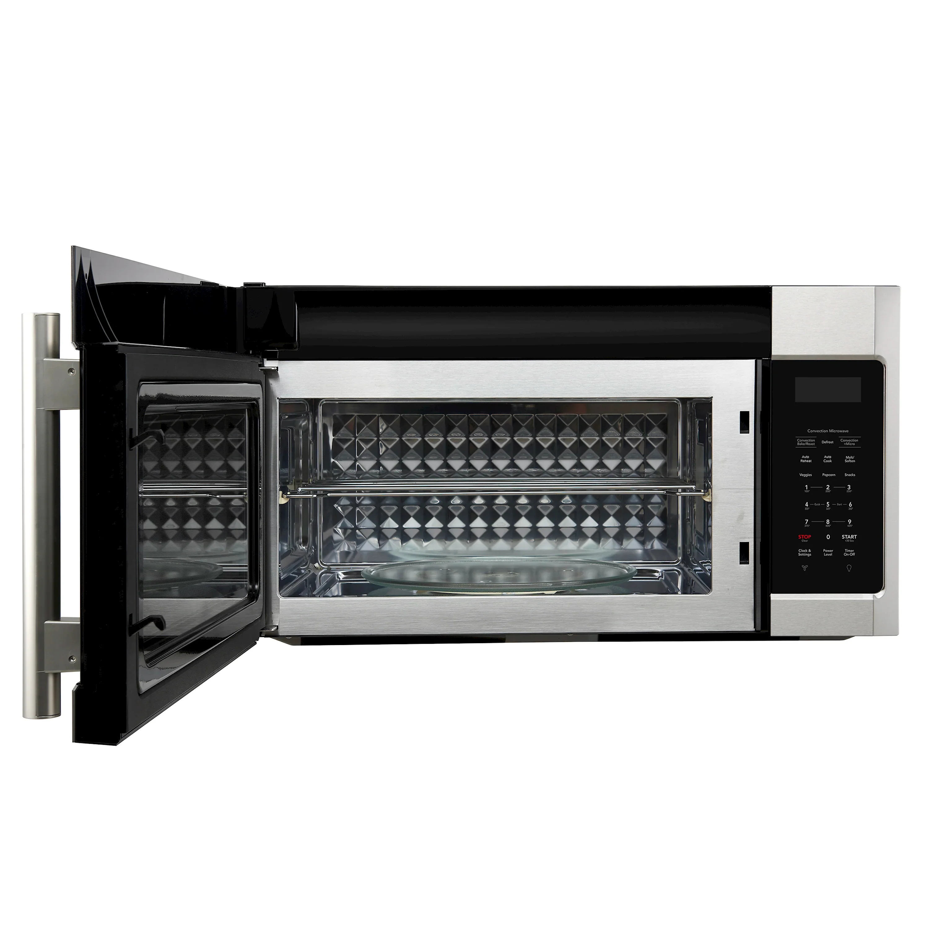 Forno Fornace 30-Inch Over-the-Range Convection Microwave in Stainless Steel – 1.5 cu.ft, 300 CFM Vent, Touch Control, LED Light (FOTR3038-30) - Image 3