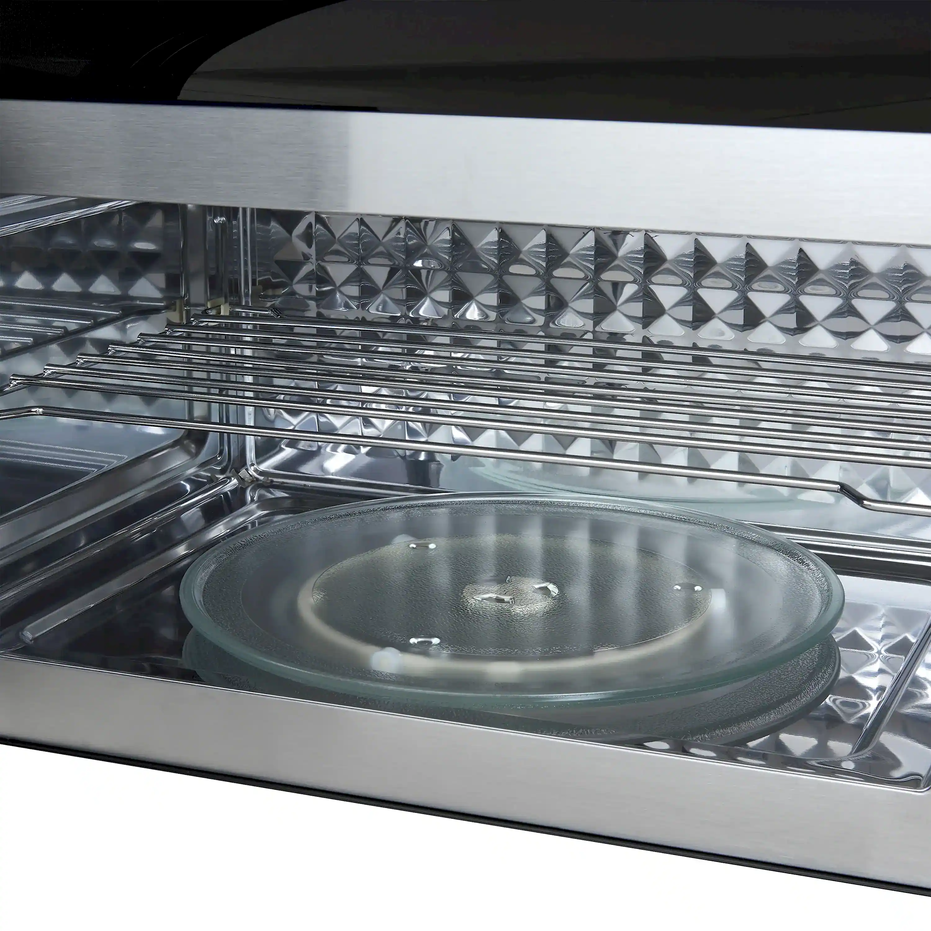Forno Fornace 30-Inch Over-the-Range Convection Microwave in Stainless Steel – 1.5 cu.ft, 300 CFM Vent, Touch Control, LED Light (FOTR3038-30) - Image 5