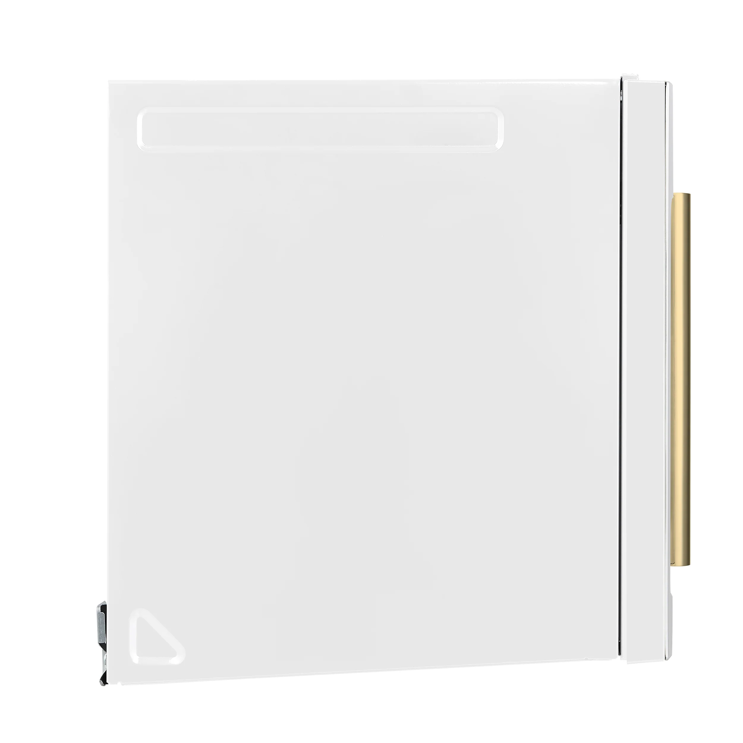 Forno Fornace 30-Inch Over-the-Range Convection Microwave in White with Antique Brass Handle – 1.5 cu.ft, 300 CFM Vent, Touch Control, LED Light (FOTR3038-30WHT) - Image 8