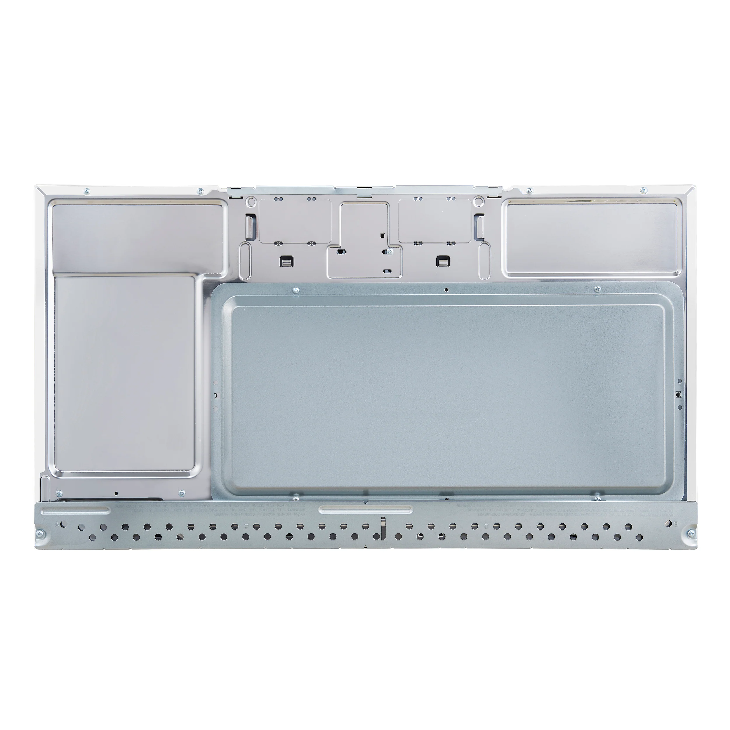 Forno Fornace 30-Inch Over-the-Range Convection Microwave in White with Antique Brass Handle – 1.5 cu.ft, 300 CFM Vent, Touch Control, LED Light (FOTR3038-30WHT) - Image 9
