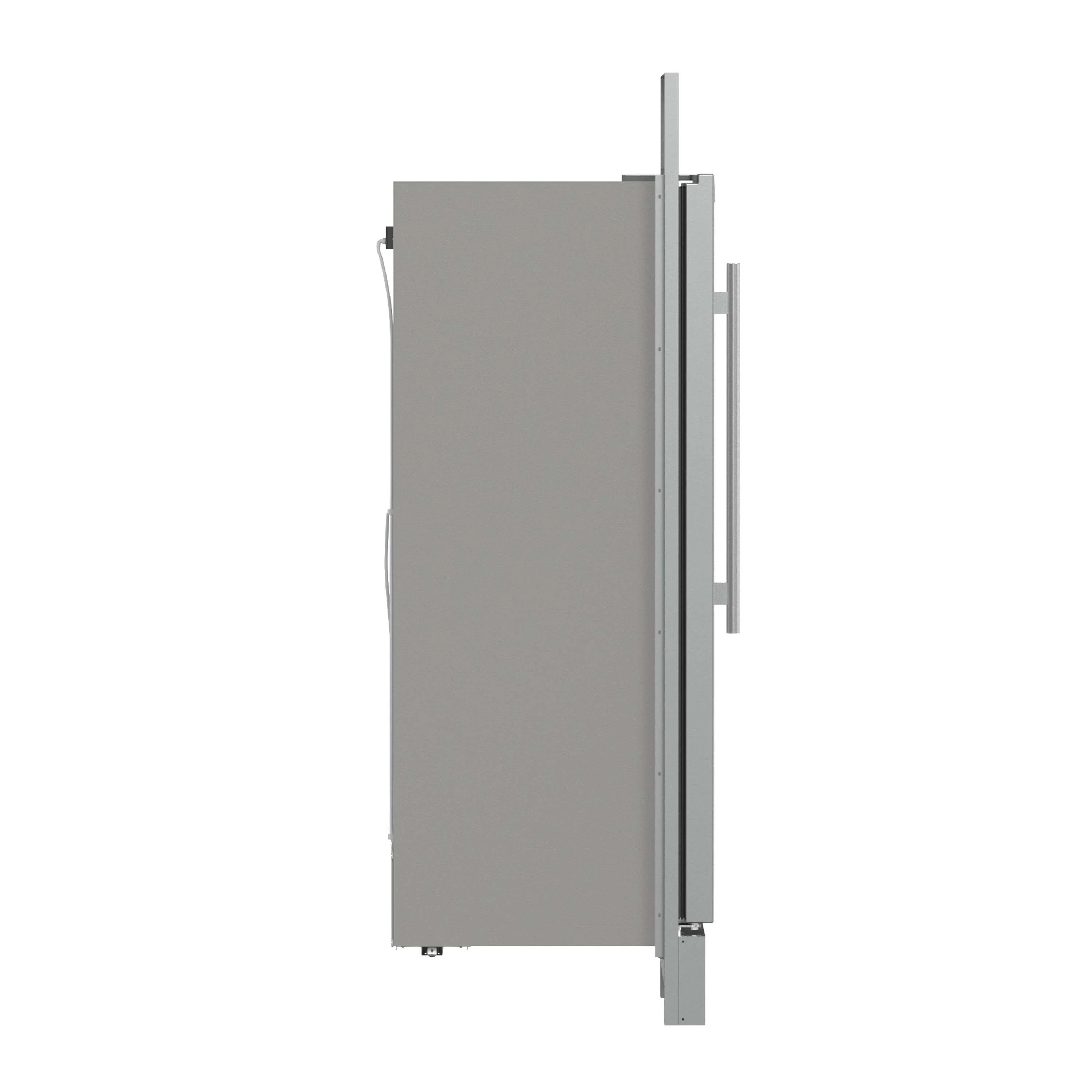 Forno Fortezza 32-Inch Left-Swing Freezer with Trim Grille in Stainless Steel, with Automatic Ice Maker (FFFFD1738-32LSG) - Image 4