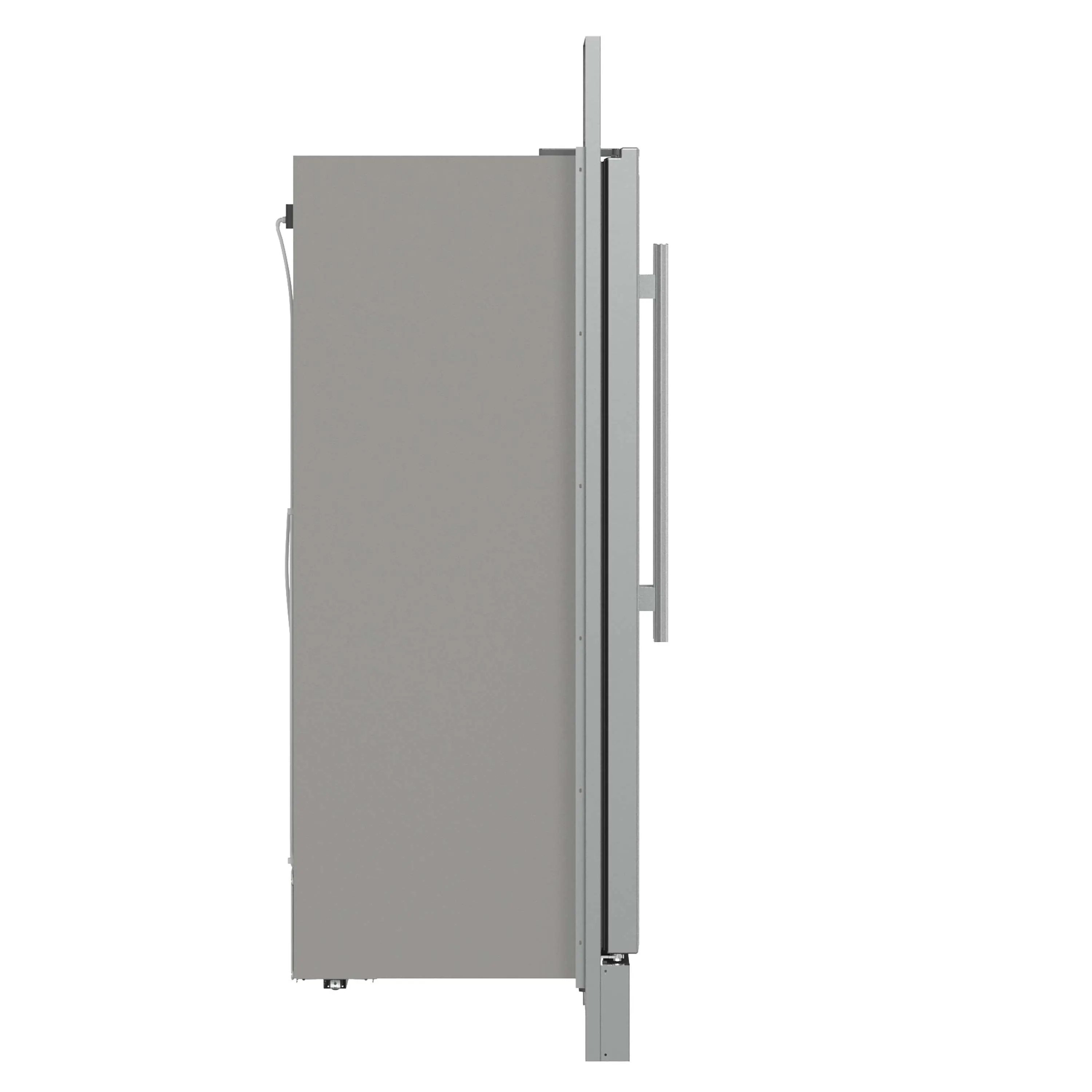 Forno Fortezza 60-Inch Built-In Convertible Refrigerator and Freezer in Stainless Steel with Grille Trim and Ice Maker (FFFFD1738-60SG) - Image 13