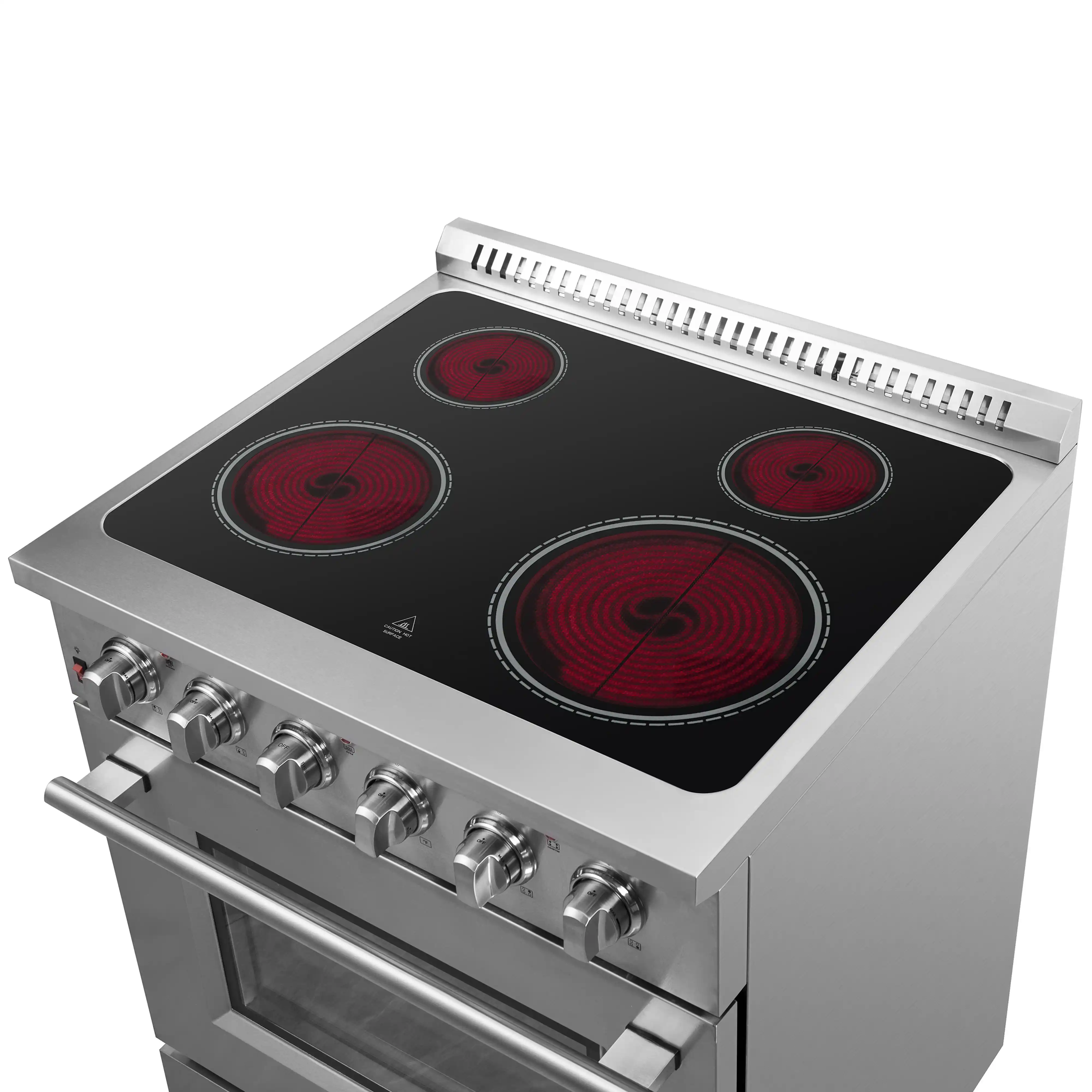 Forno Galiano 30-Inch Electric Range with Convection Oven in Stainless Steel (FFSEL6083-30) - Image 11