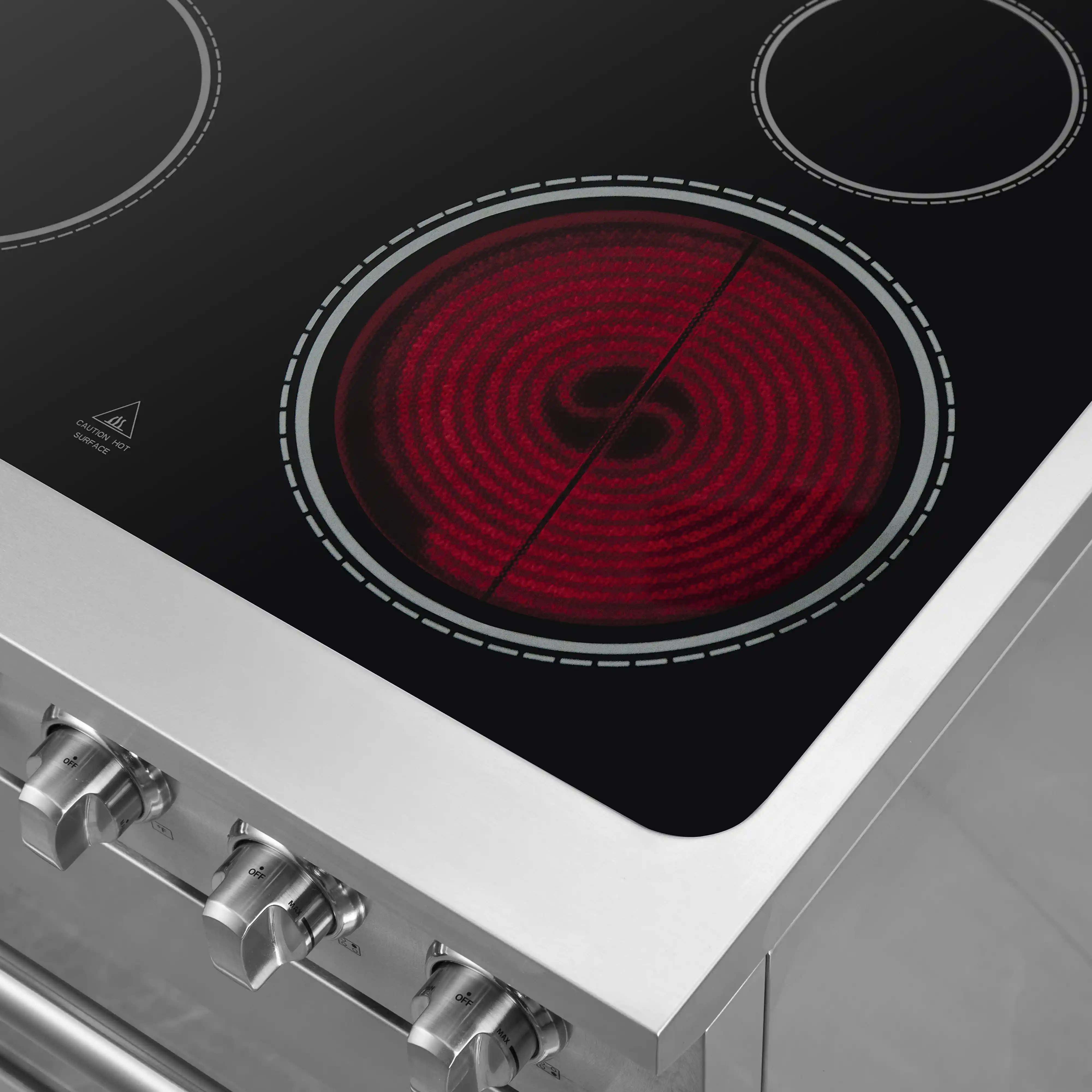 Forno Galiano 30-Inch Electric Range with Convection Oven in Stainless Steel (FFSEL6083-30) - Image 12