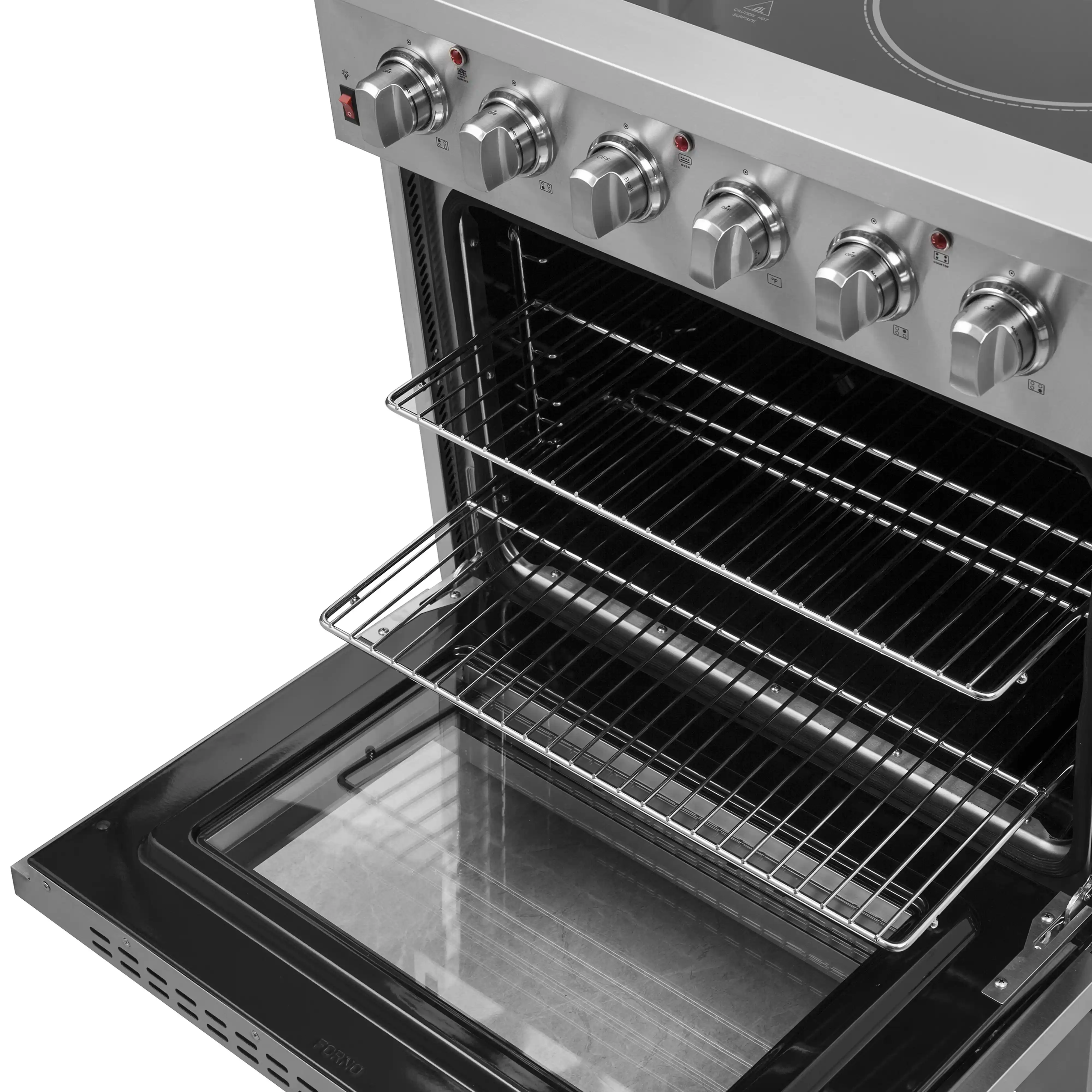Forno Galiano 30-Inch Electric Range with Convection Oven in Stainless Steel (FFSEL6083-30) - Image 9