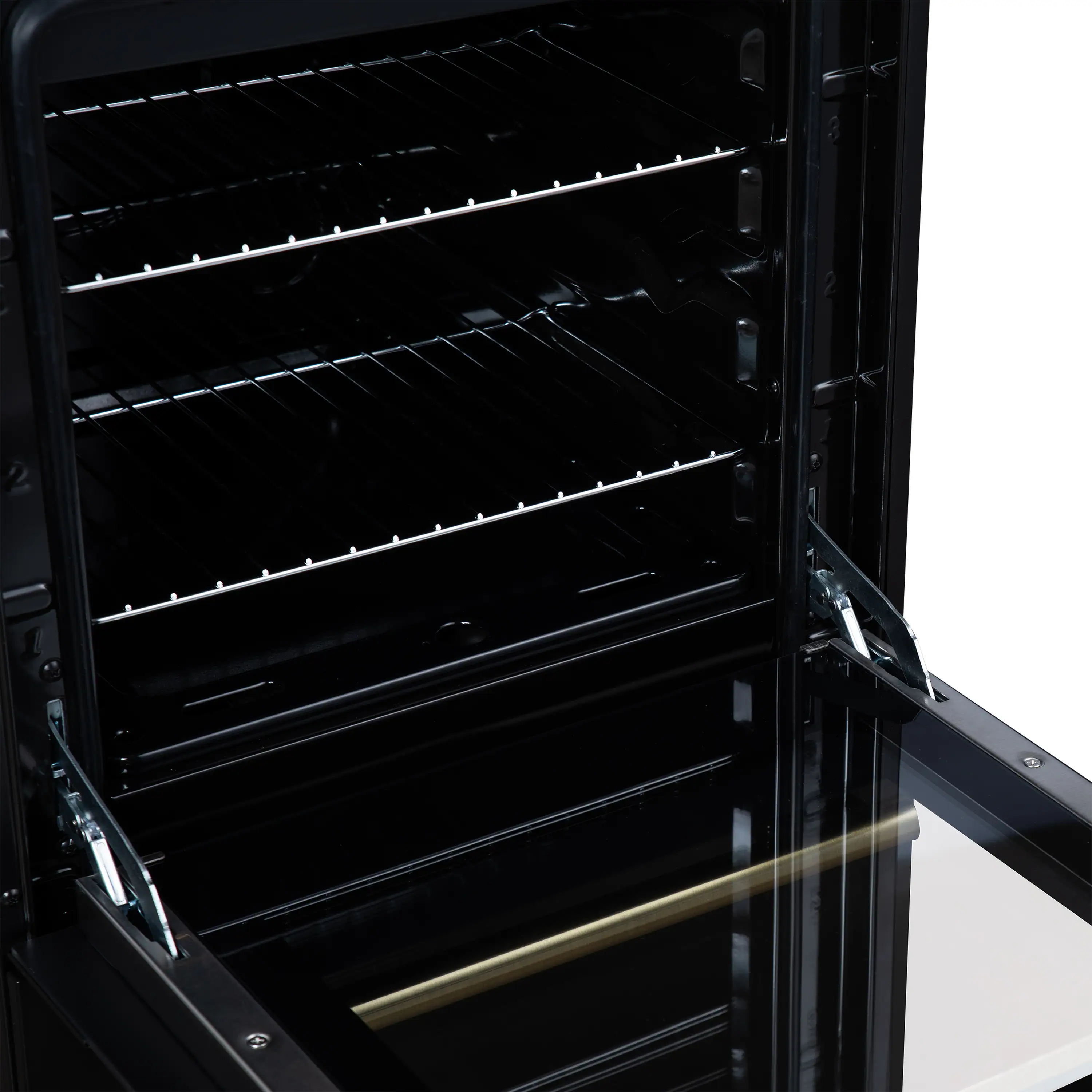 Forno Lamazze 20-Inch Freestanding Gas Range in Black with Antique Brass Trim (FFSGS6265-20BLK) - Image 17