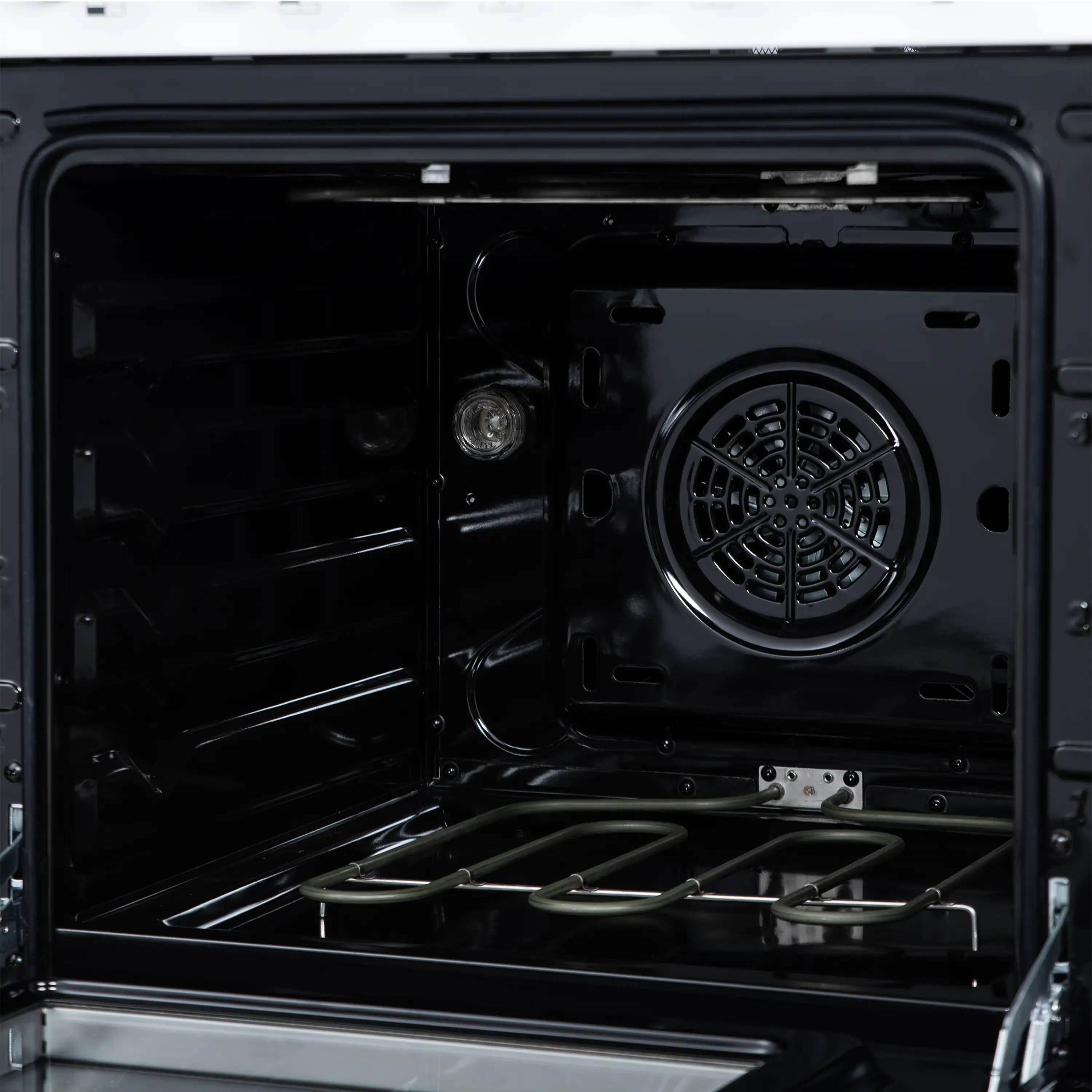 Forno Loiano 24-Inch Freestanding Electric Range in White with Antique Brass Trim (FFSEL6069-24WHT) - Image 17