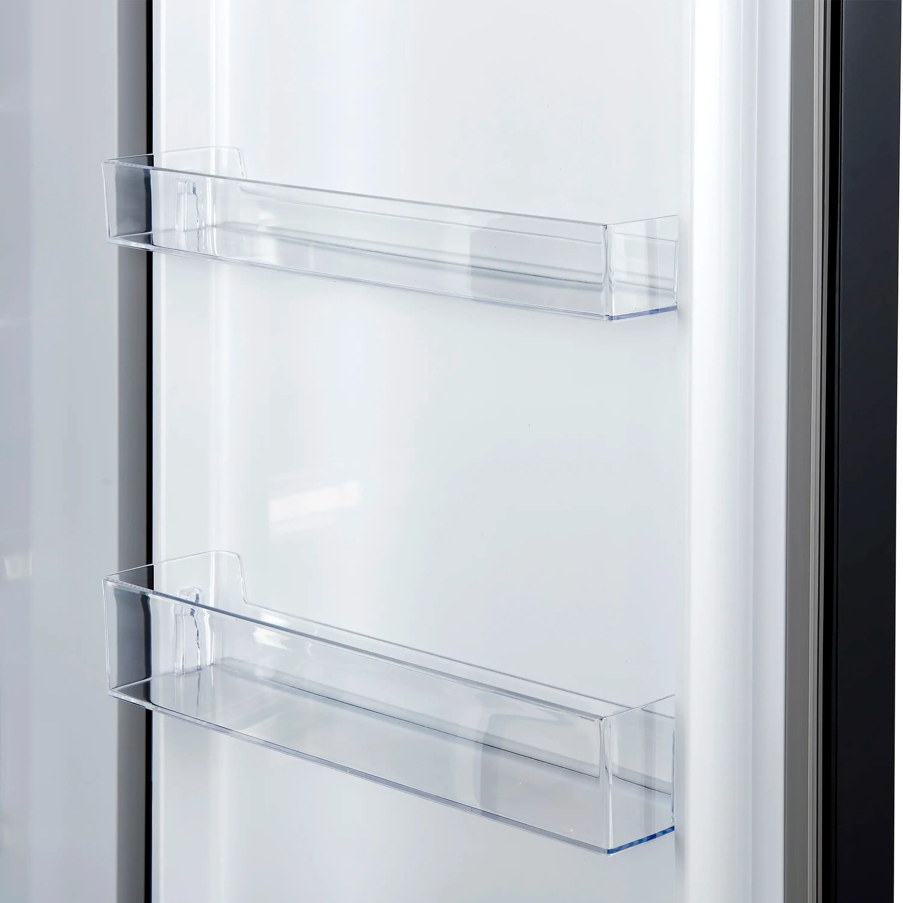 Forno Maderno 28-Inch 13.6 Cu.Ft. Convertible Upright Freezer/Refrigerator in Black with Antique Brass Handle, Right Swing (FFFFD1722-28BLK-RS) - Image 8