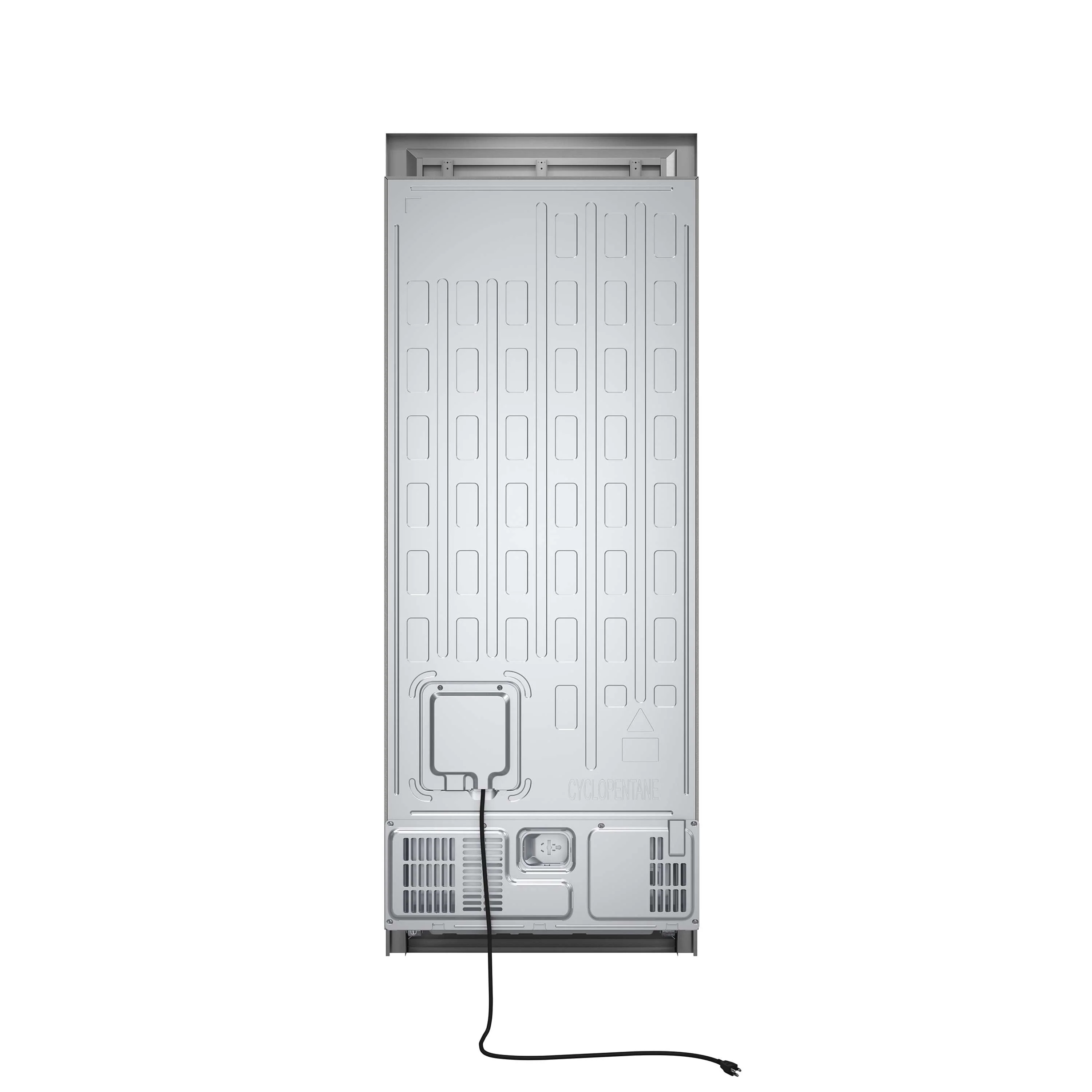 Forno Maderno 28-Inch Built-In 13.6 Cu.Ft. Convertible Refrigerator in Stainless Steel, Left Swing with Decorative Grille (FFFFD1722-32LSG) - Image 10