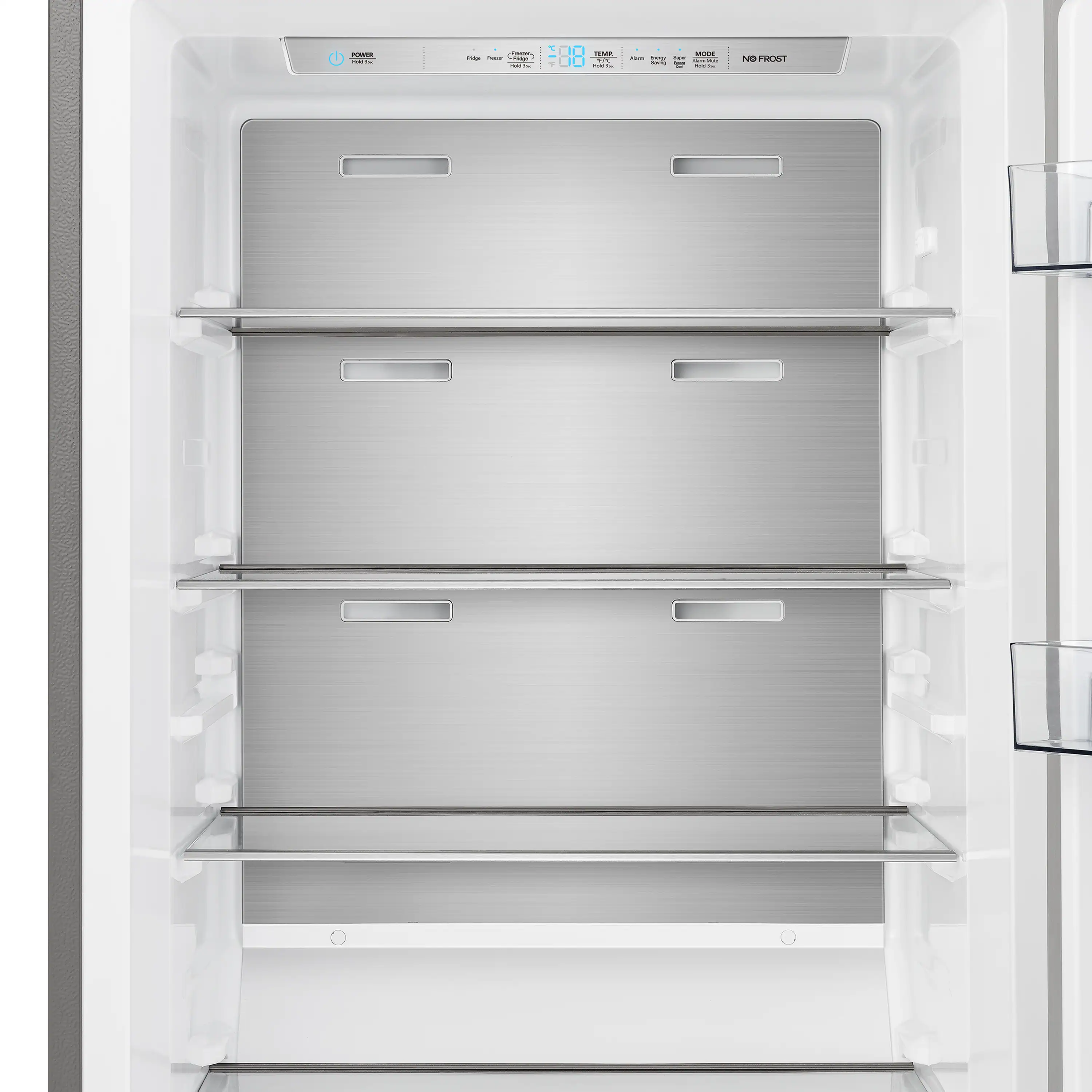 Forno Maderno 28-Inch Built-In 13.6 Cu. Ft. Convertible Refrigerator in Stainless Steel, Right Swing with Decorative Grille (FFFFD1722-32RSG) - Image 8
