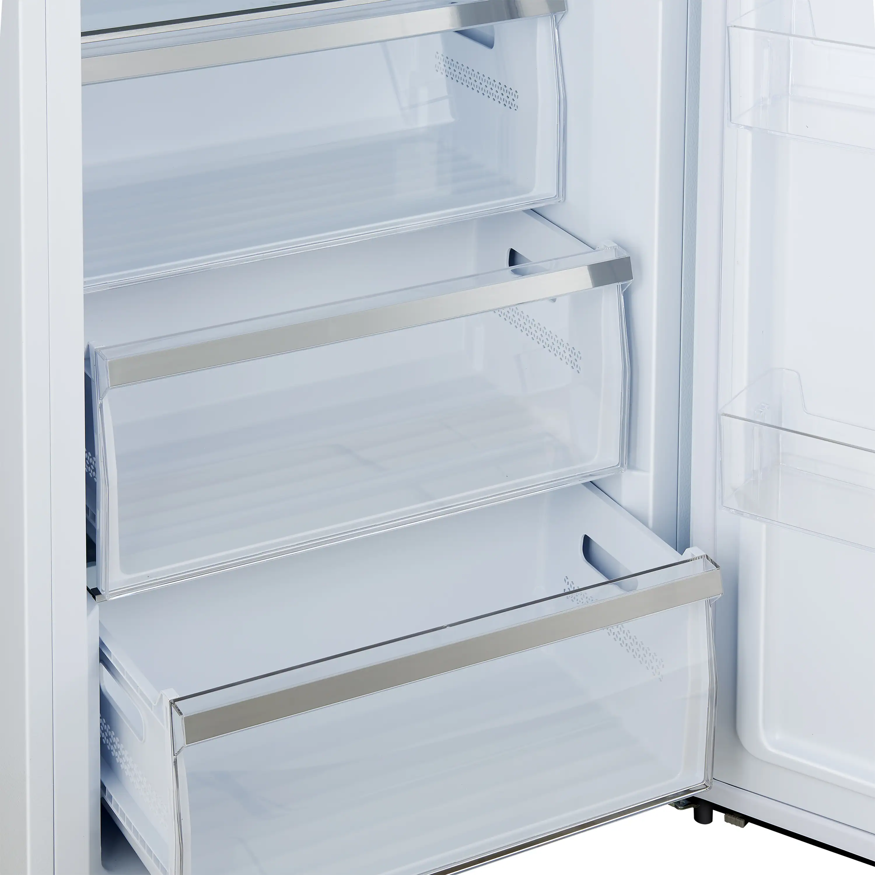 Forno Maderno 28-Inch Built-In 13.6 Cu.Ft. Convertible Refrigerator in White with Antique Brass Handle, Right Swing with Decorative Grille (FFFFD1722-32RSG-WHT) - Image 12
