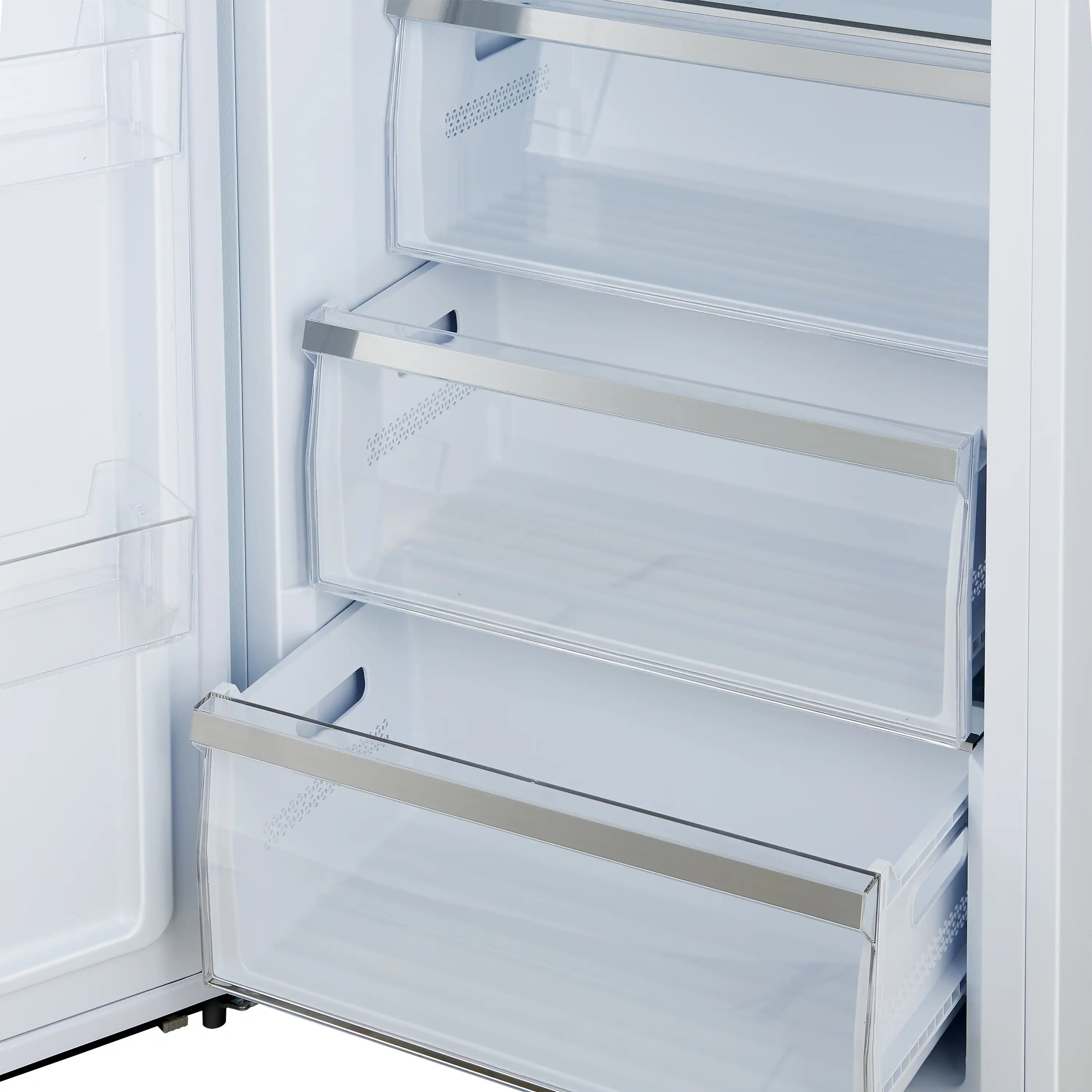 Forno Maderno 28-Inch Built-In 13.6 Cu.Ft. Convertible Refrigerator in White with Antique Brass Handle, Left Swing with Decorative Grille (FFFFD1722-32LMG-WHT) - Image 15