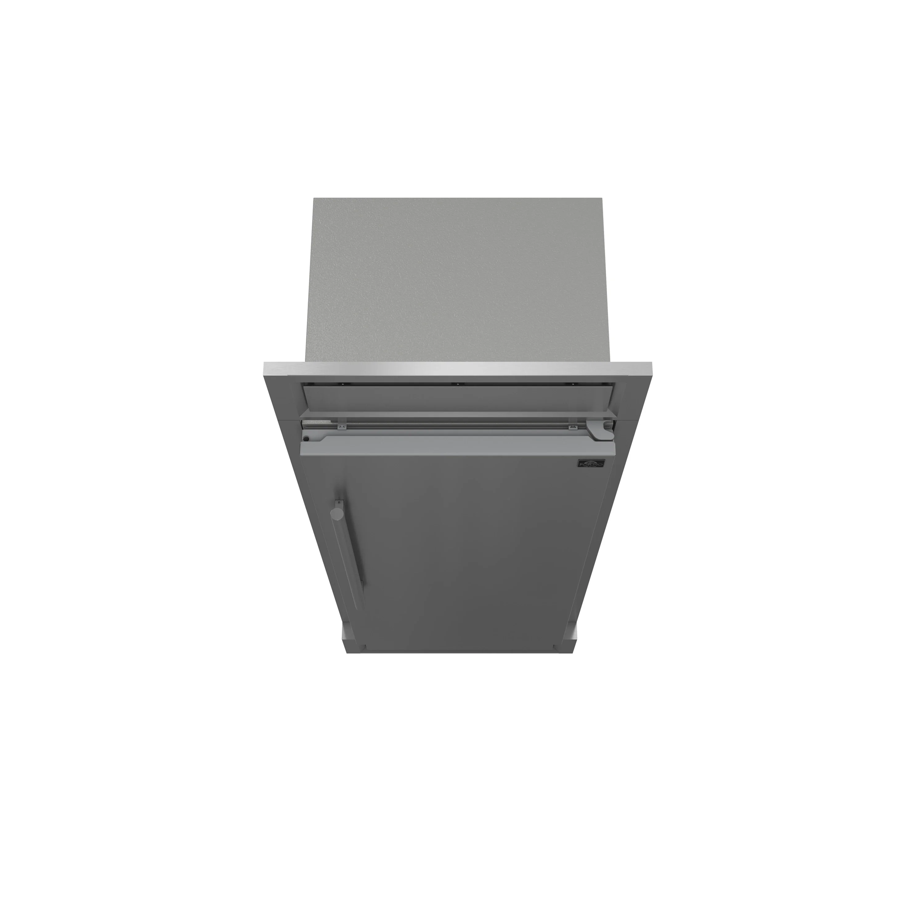 Forno Maderno 28-Inch Convertible Built-In Refrigerator/Freezer with 4-Inch Decorative Grille Trim, 13.6 cu.ft., Right Hinge in Stainless Steel (FFFFD1722-32RS) - Image 5