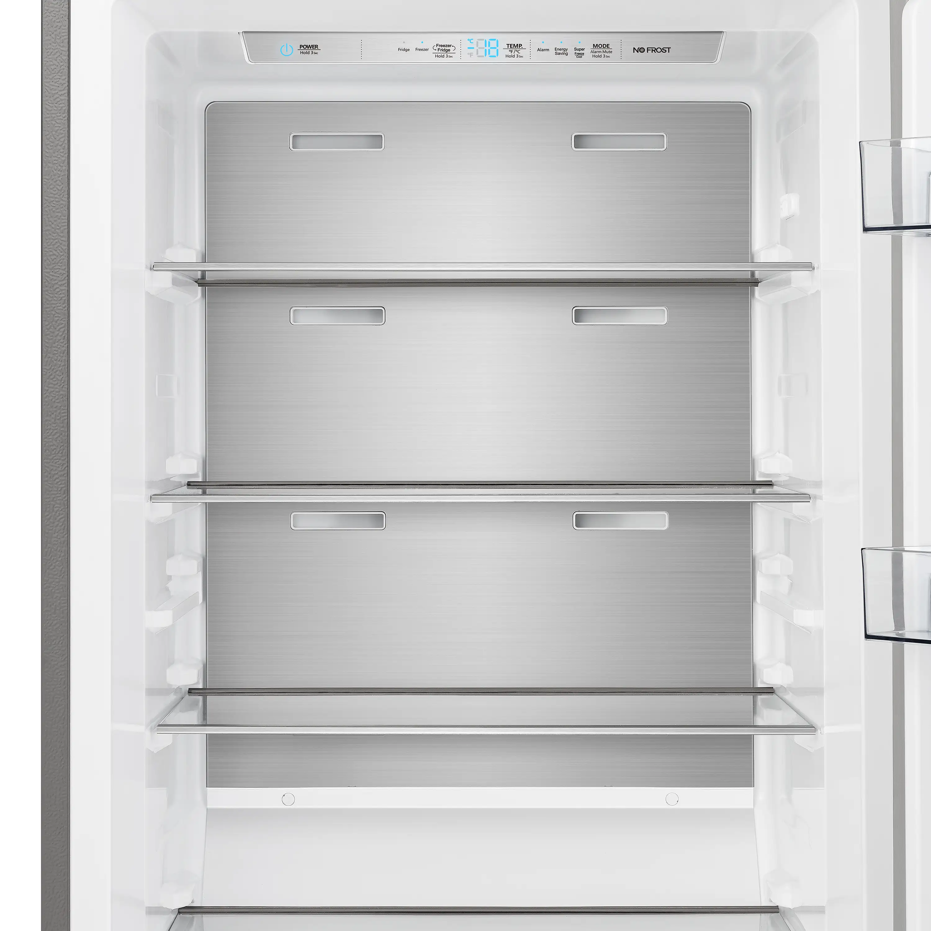 Forno Maderno 28-Inch Convertible Built-In Refrigerator/Freezer with 4-Inch Decorative Grille Trim, 13.6 cu.ft., Right Hinge in Stainless Steel (FFFFD1722-32RS) - Image 7