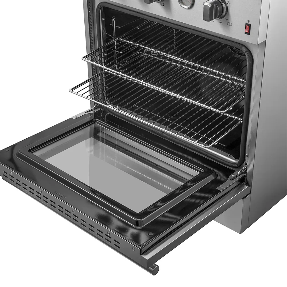 Forno Marco 30-inch Gas Range with 4 Burners and 4.32 Cu.ft. Convection Oven in Stainless Steel (FFSGS6277-30) - Image 5