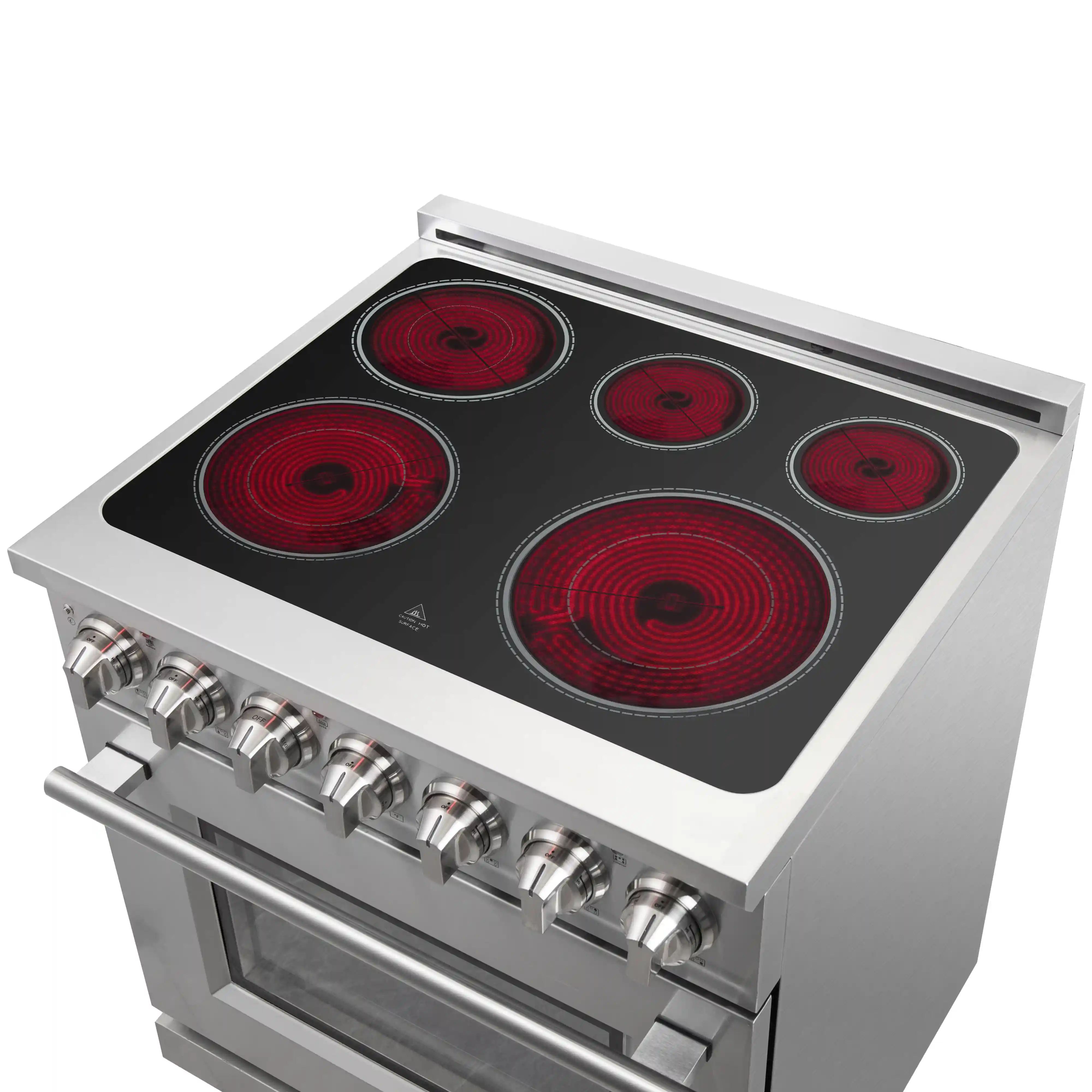 Forno Massimo 30-Inch Electric Range in Stainless Steel (FFSEL6020-30) - Image 3