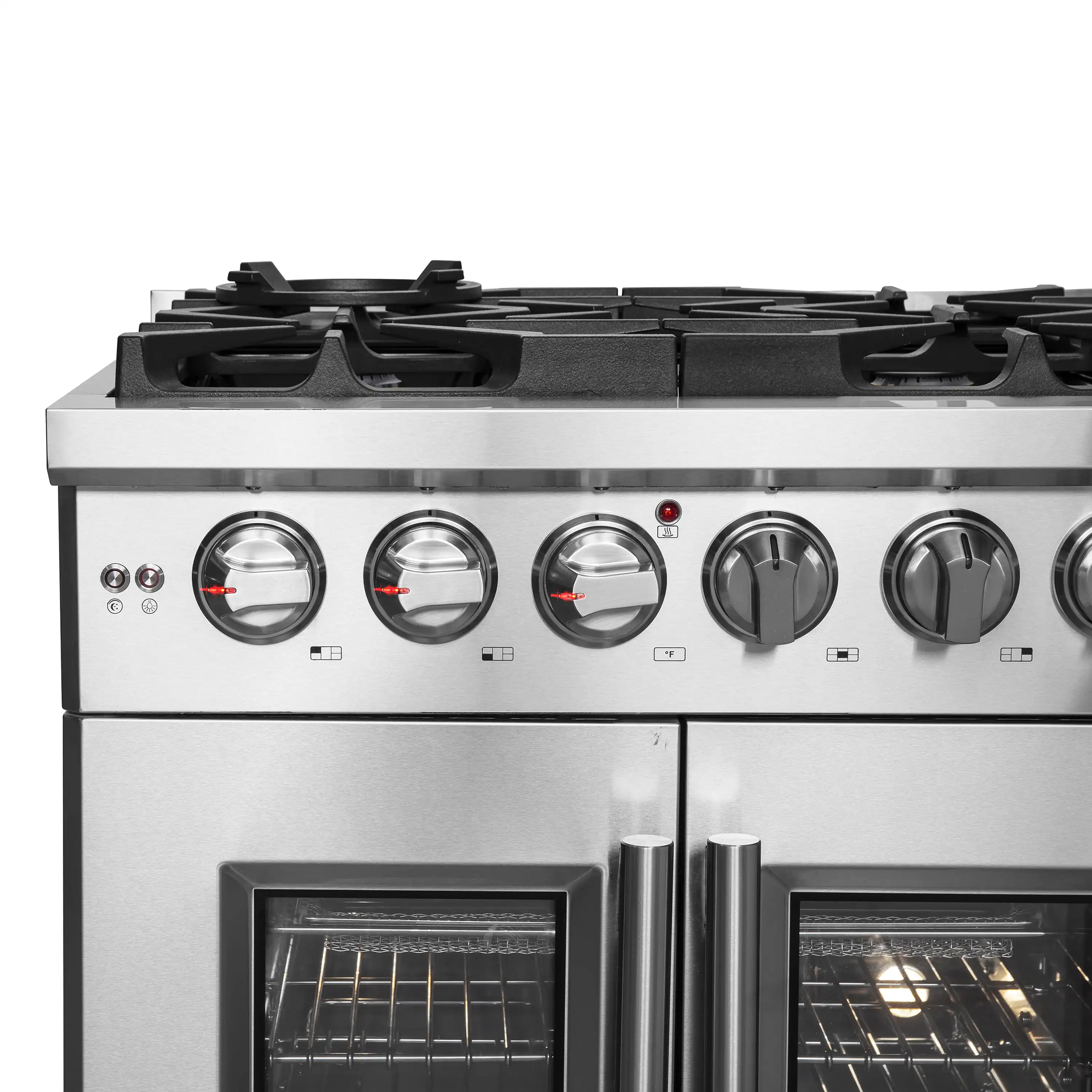 Forno Massimo 30-Inch French Door Gas Range in Stainless Steel (FFSGS6439-30) - Image 16