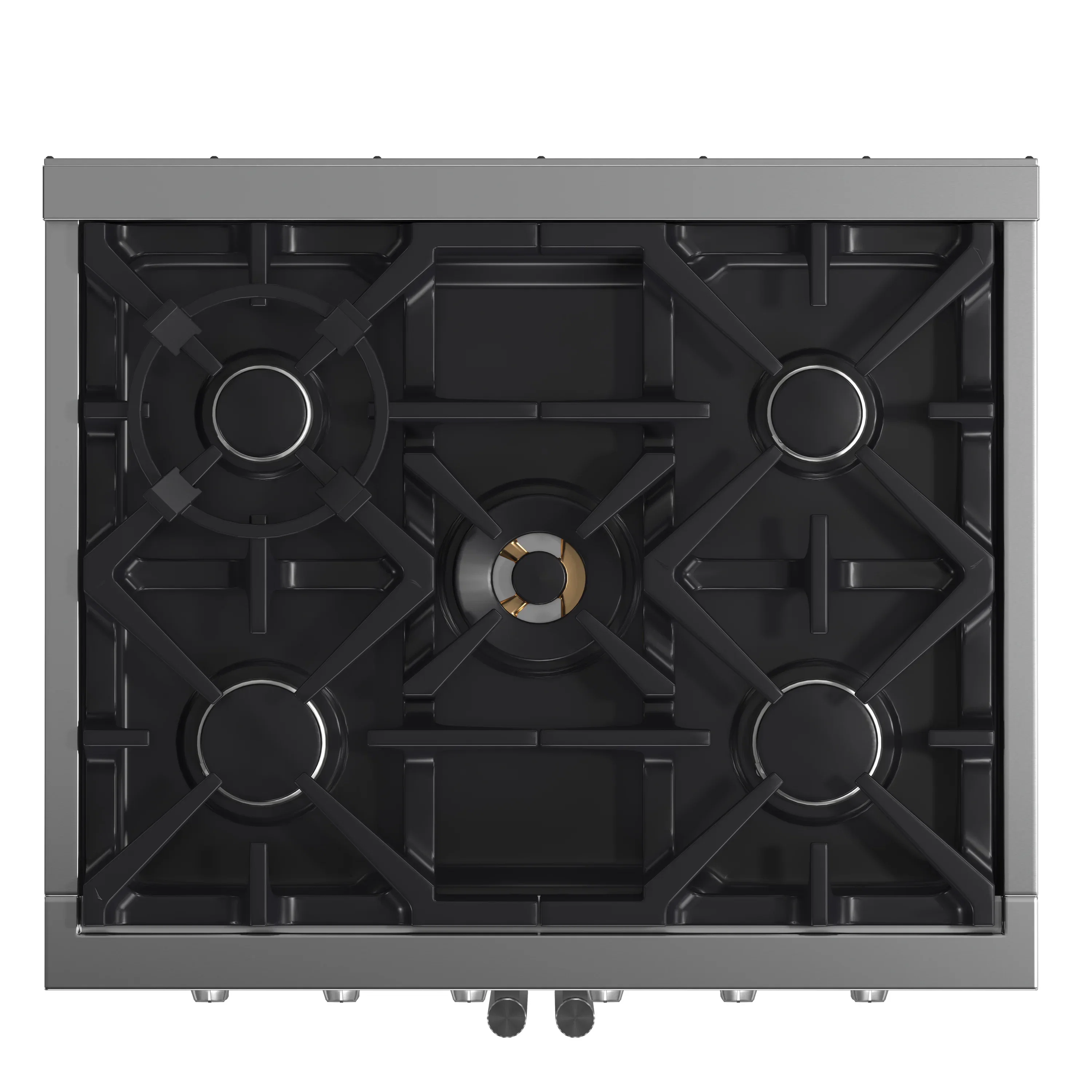 Forno Massimo 30-Inch French Door Gas Range in Stainless Steel (FFSGS6439-30) - Image 8