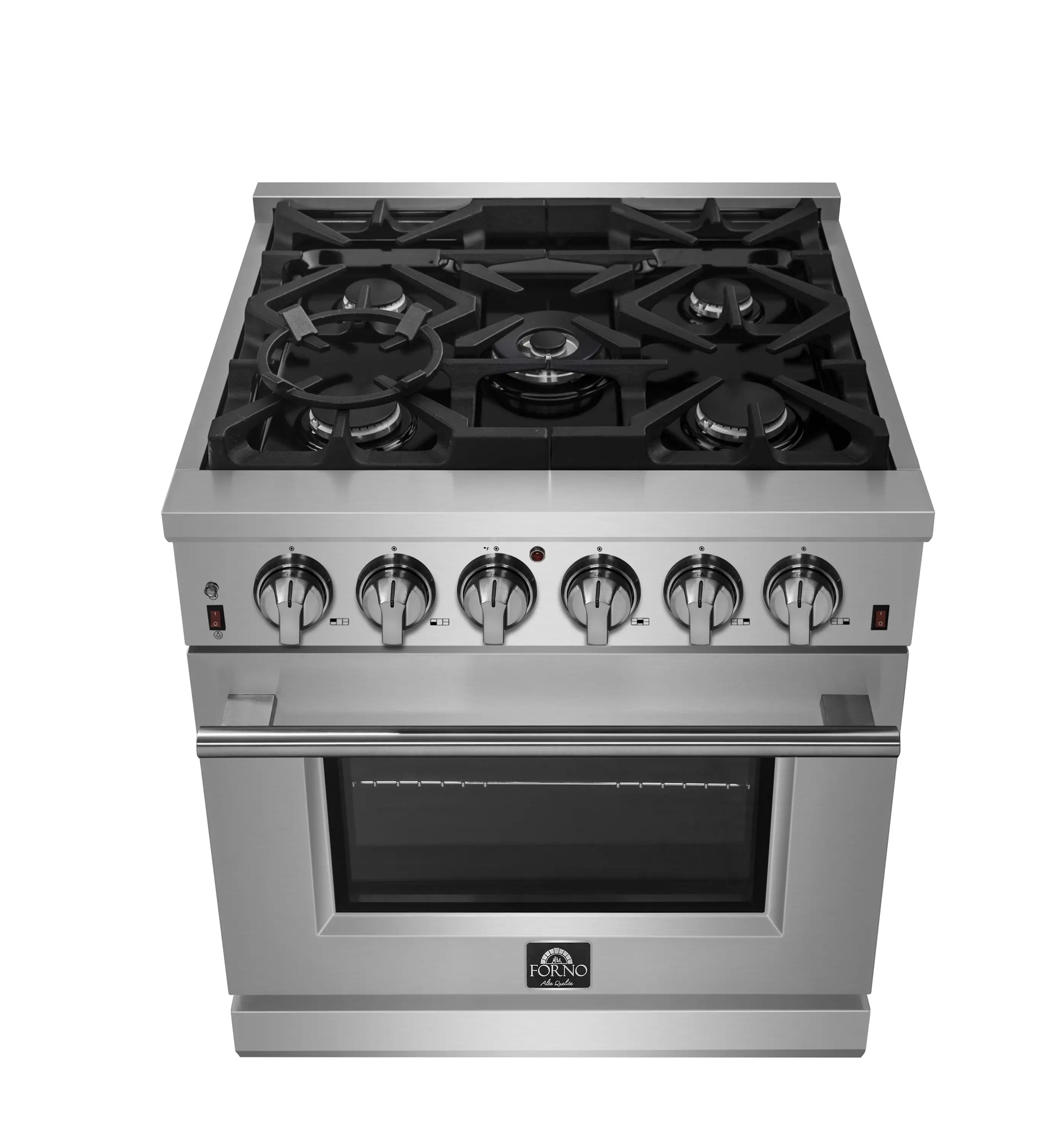 Forno Massimo 30-Inch Gas Range in Stainless Steel (FFSGS6239-30) - Image 3