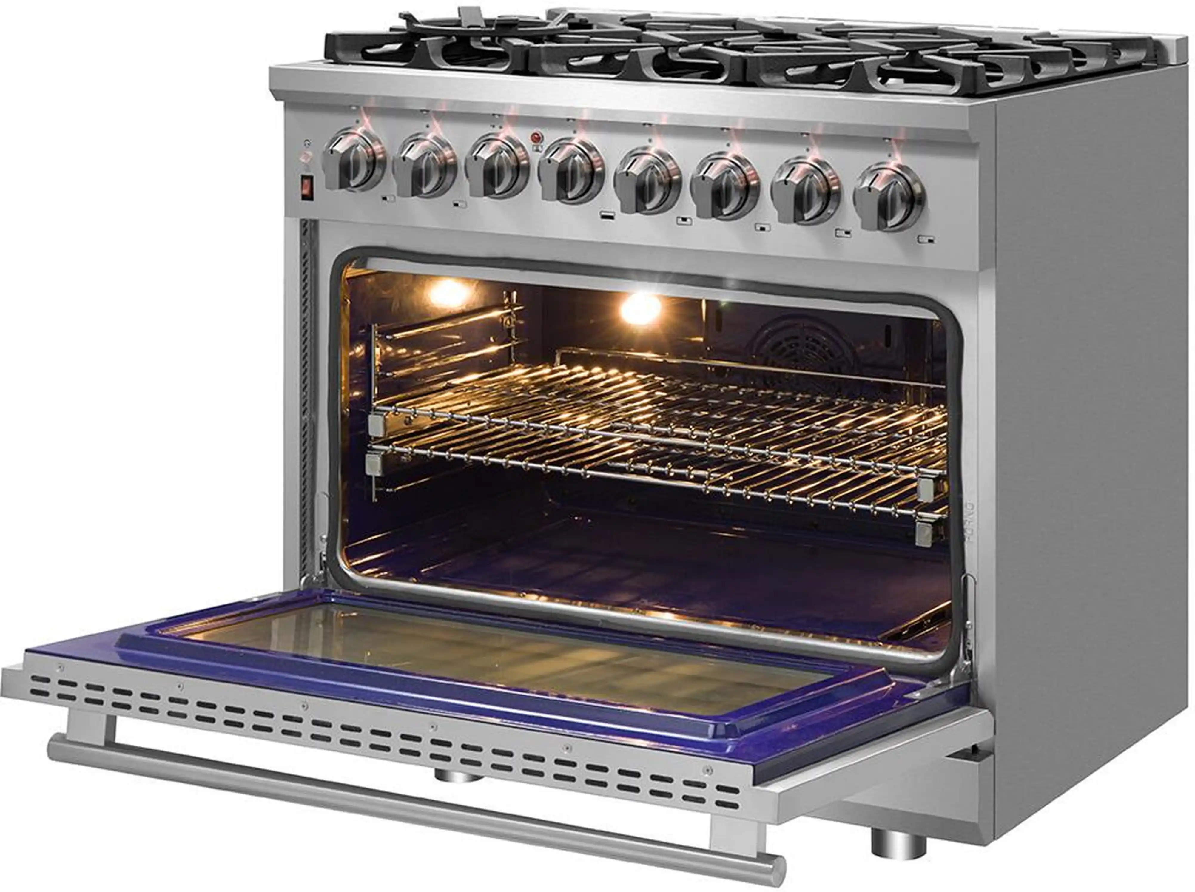Forno Massimo 36-Inch Dual Fuel Range in Stainless Steel (FFSGS6125-36) - Image 22