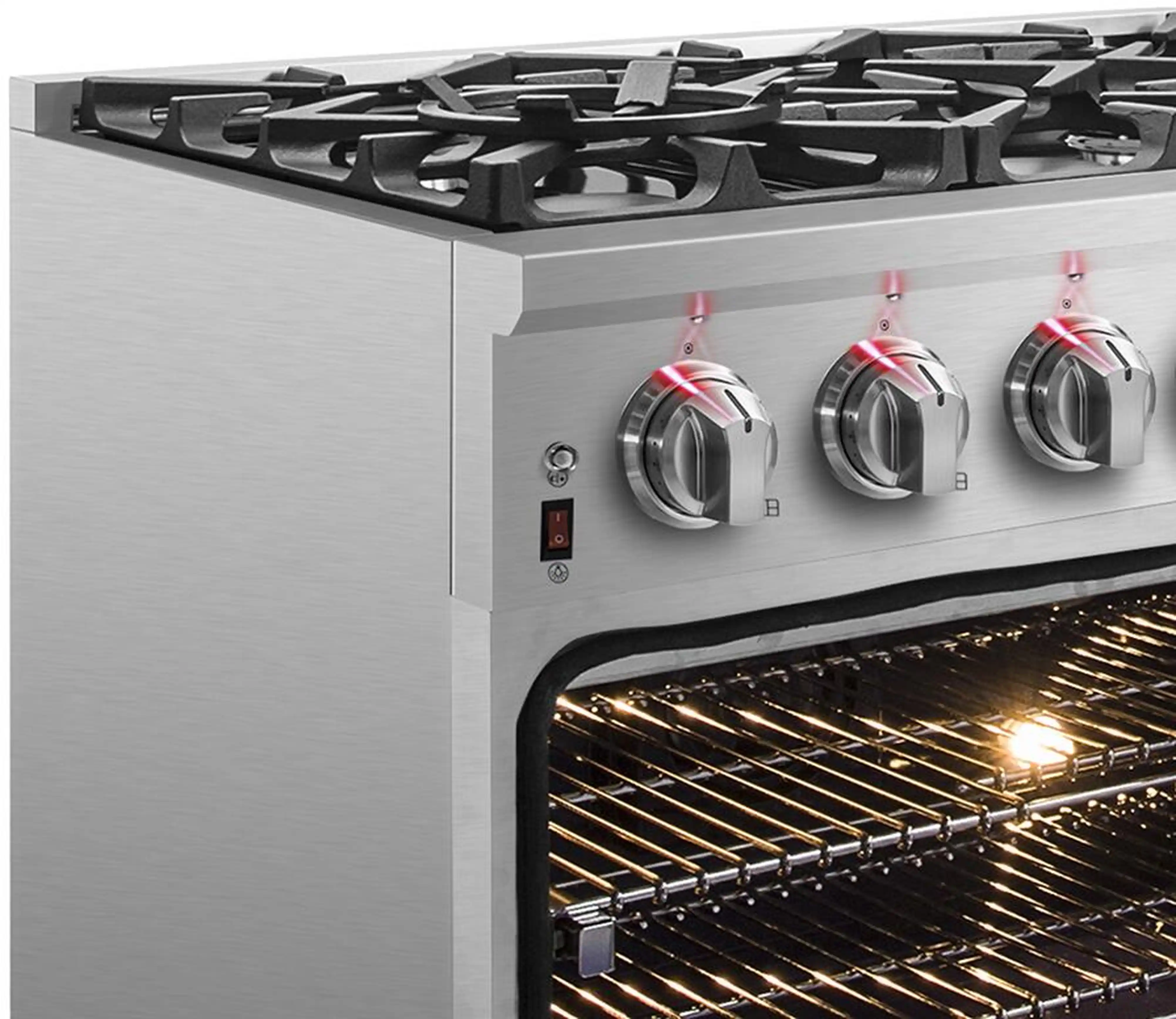 Forno Massimo 36-Inch Dual Fuel Range in Stainless Steel (FFSGS6125-36) - Image 24