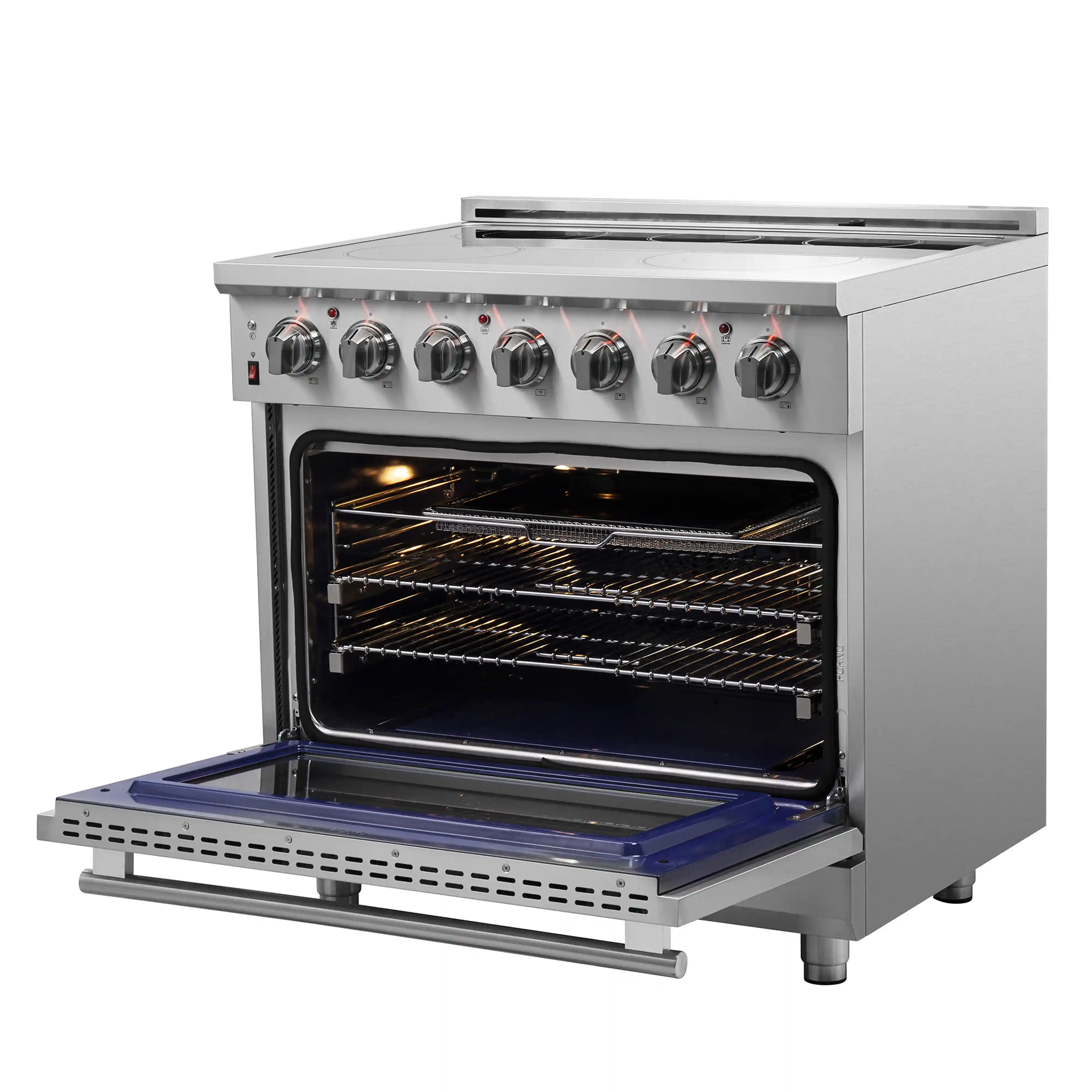 Forno Massimo 36-Inch Electric Range in Stainless Steel (FFSEL6020-36) - Image 9