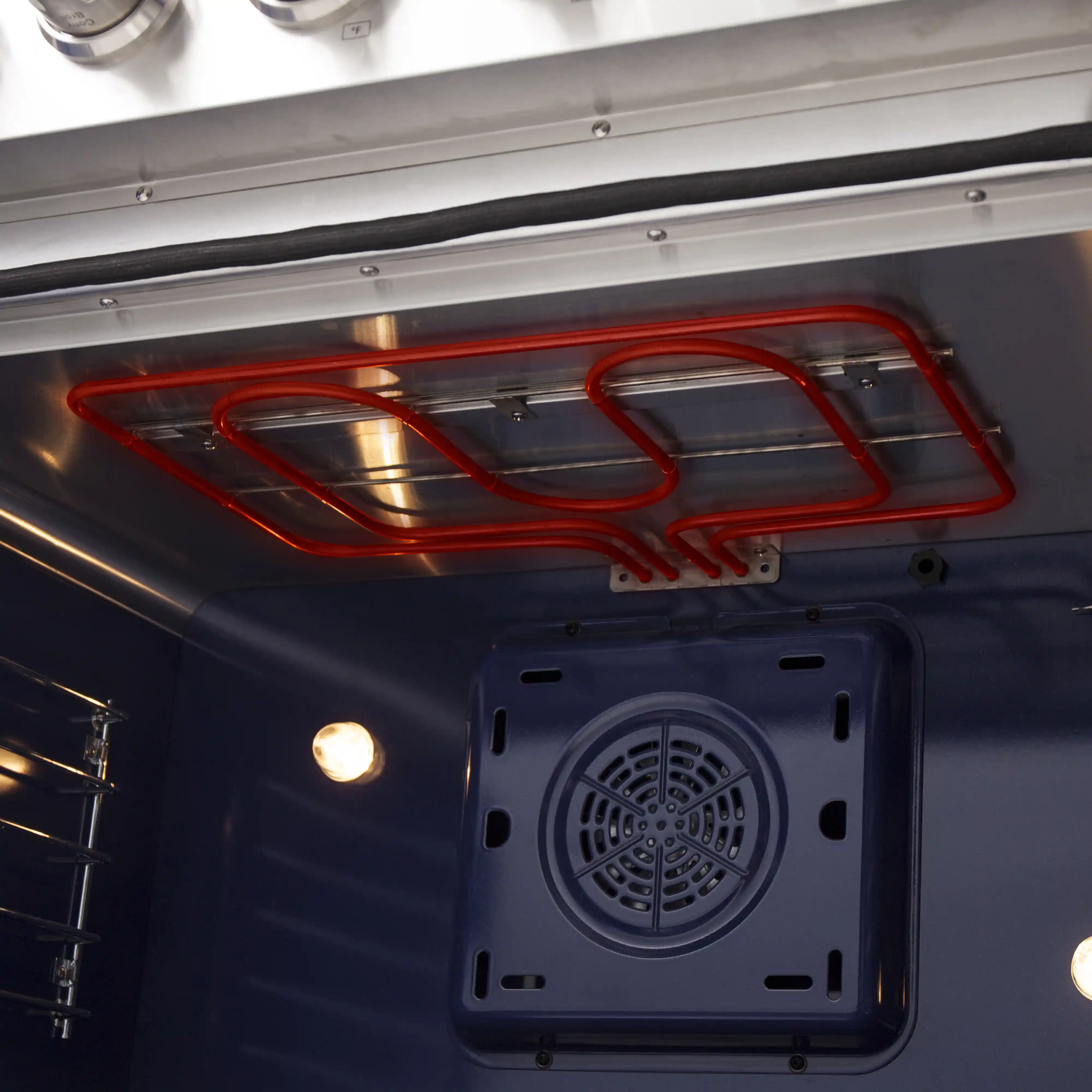 Forno Massimo 36-Inch Freestanding French Door Electric Range in Stainless Steel (FFSEL6955-36) - Image 11