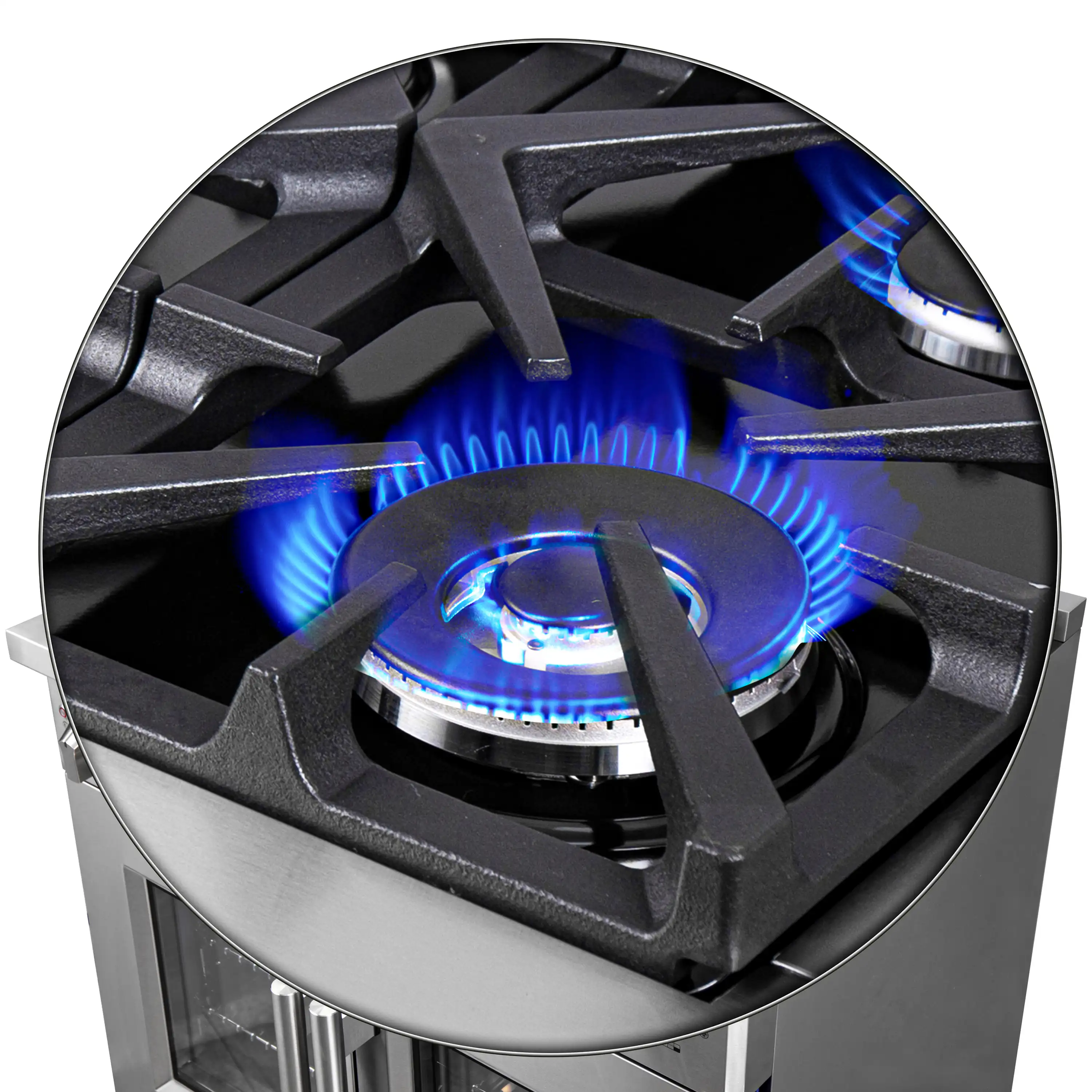 Forno Massimo 36-Inch French Door Gas Range in Stainless Steel (FFSGS6439-36) - Image 11