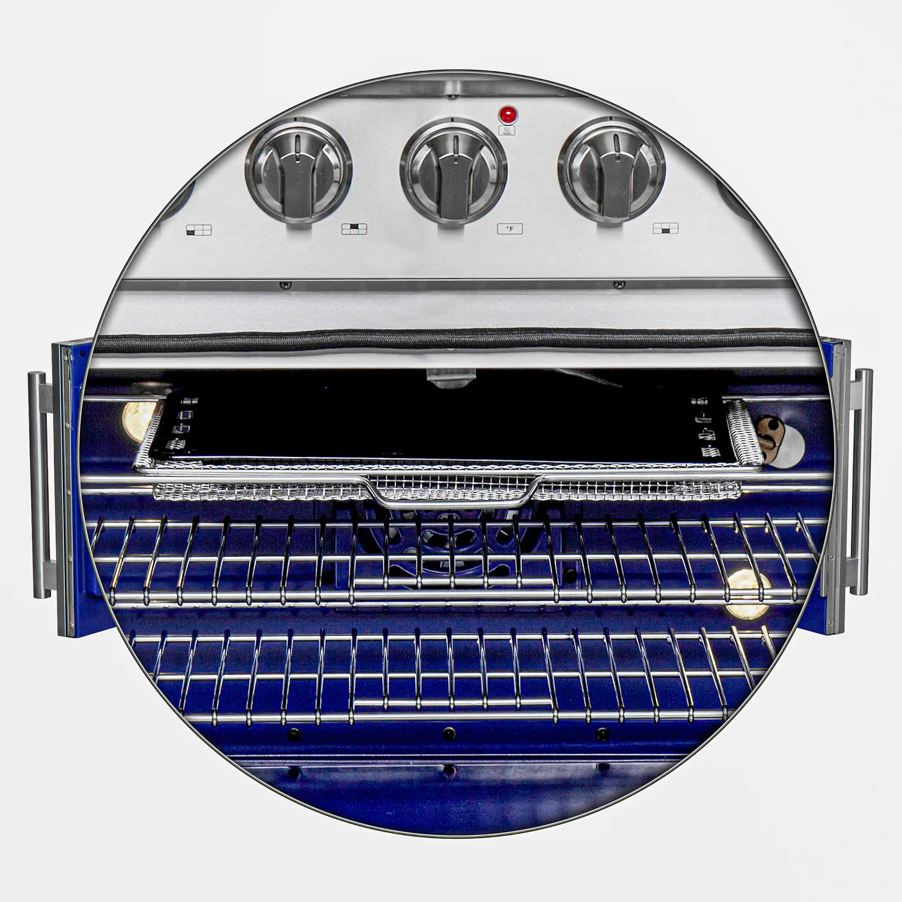 Forno Massimo 36-Inch French Door Gas Range in Stainless Steel (FFSGS6439-36) - Image 12