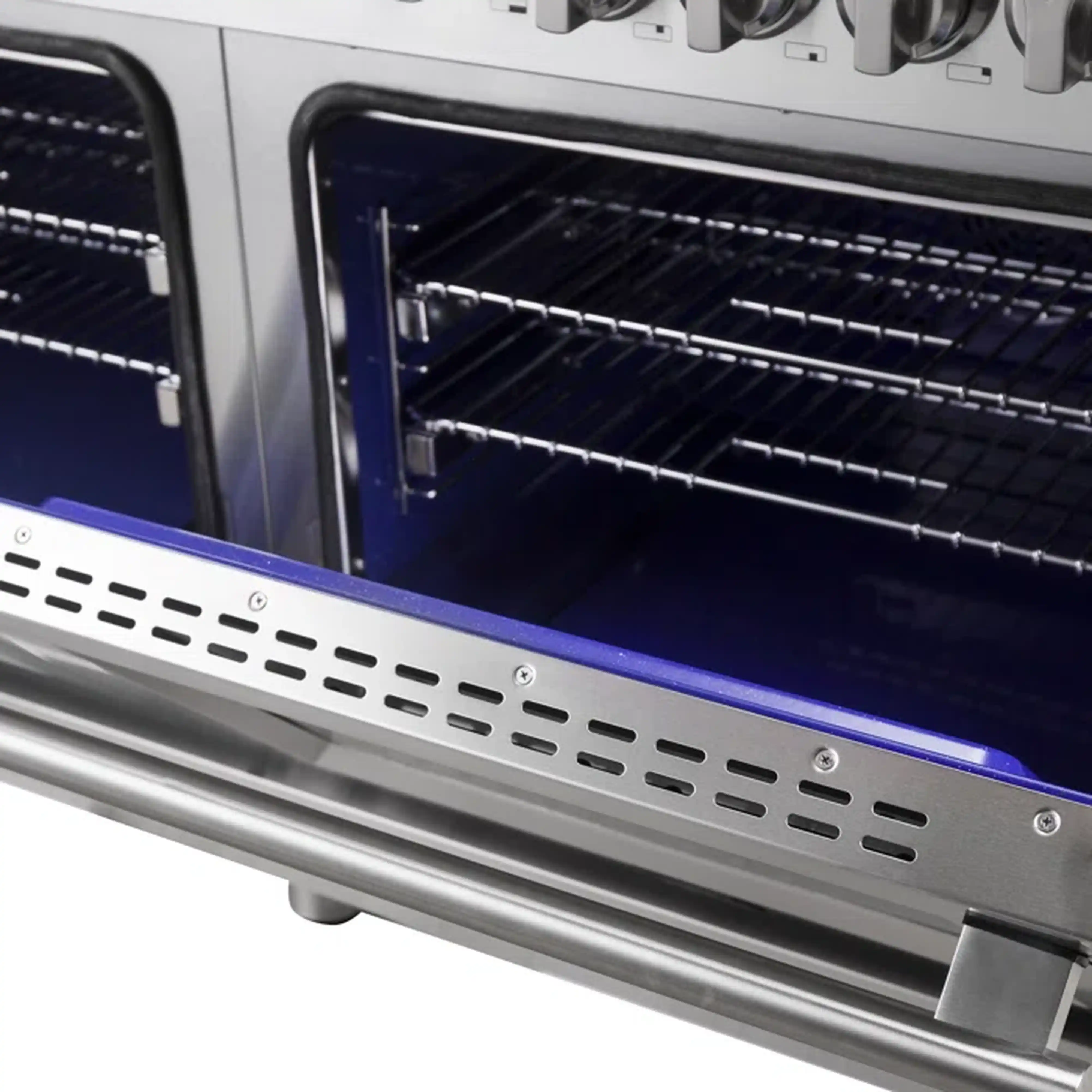 Forno Massimo 60-Inch Freestanding Dual Fuel Range in Stainless Steel (FFSGS6125-60) - Image 5