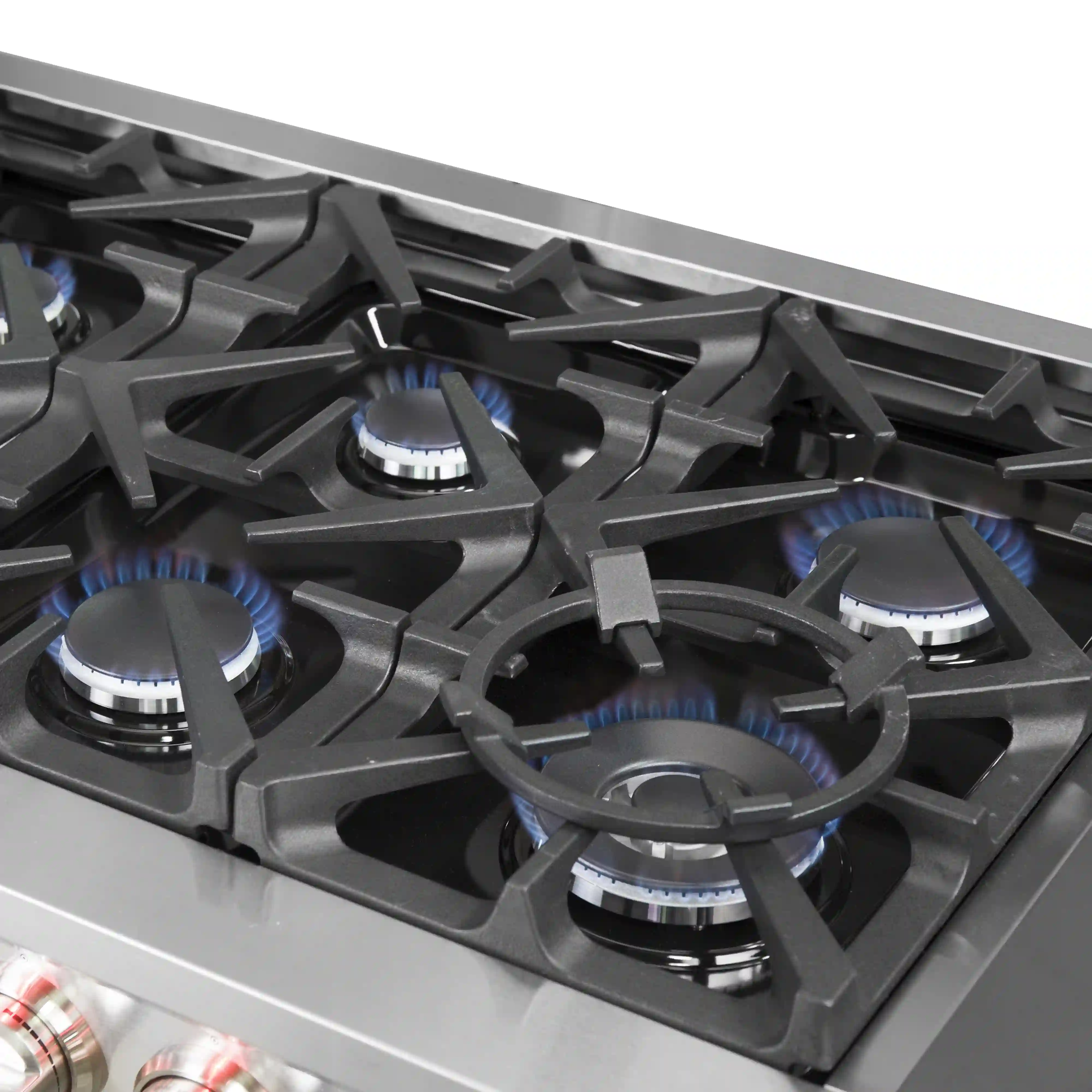 Forno Massimo 60-Inch Gas Range in Stainless Steel (FFSGS6239-60) - Image 5
