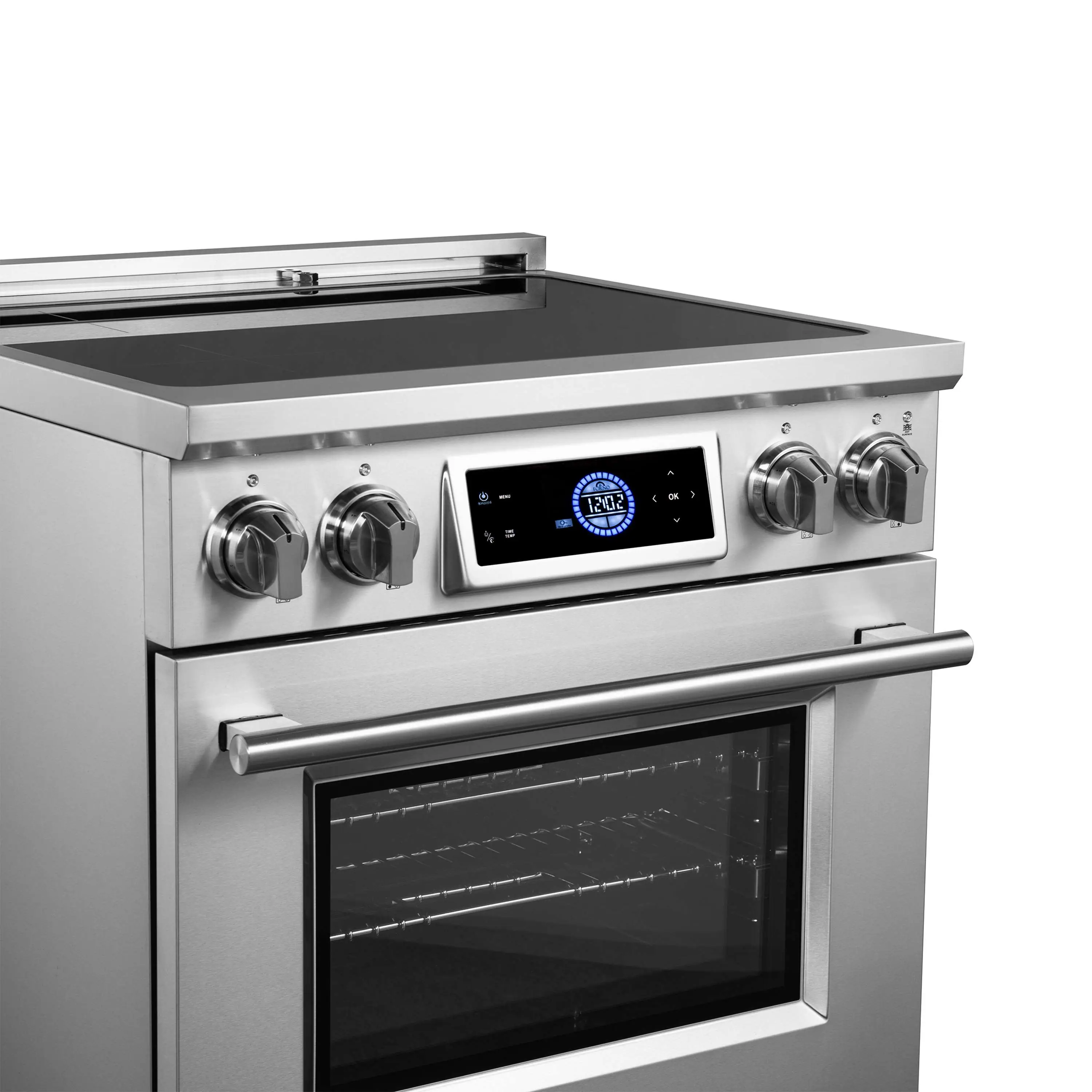 Forno Maximus 30-Inch Induction Range with Air Fryer in Stainless Steel (FFSIN0968-30) - Image 11