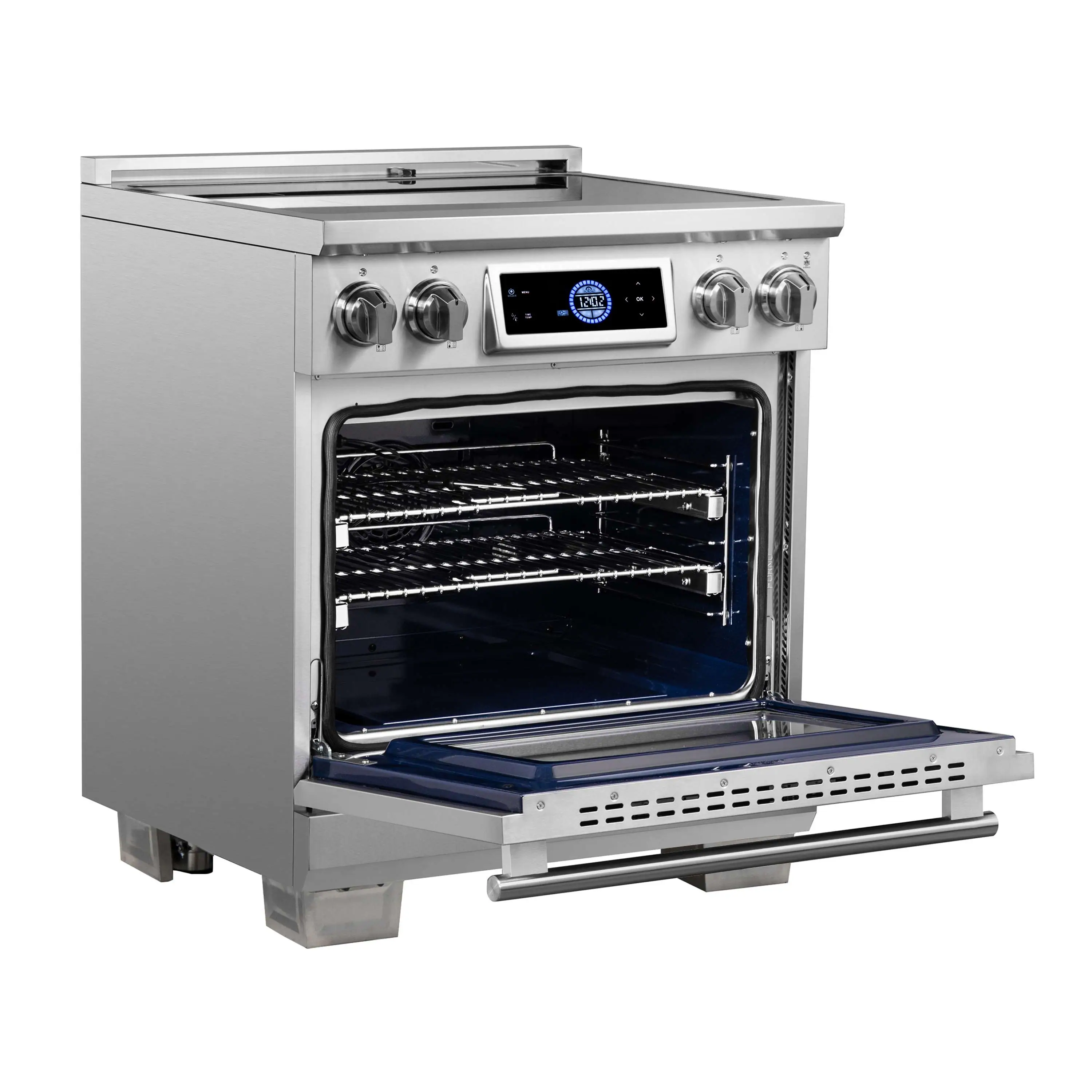 Forno Maximus 30-Inch Induction Range with Air Fryer in Stainless Steel (FFSIN0968-30) - Image 6
