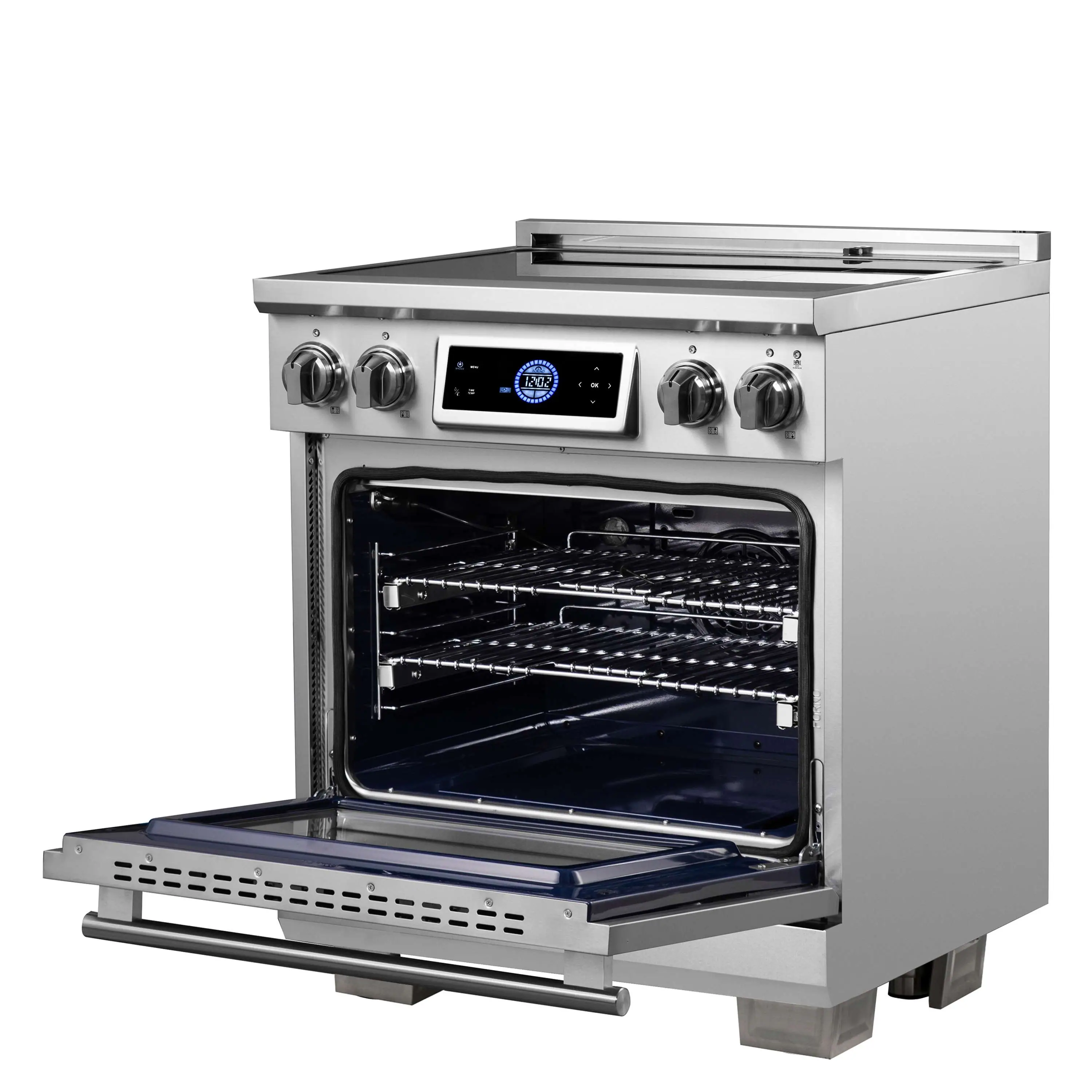 Forno Maximus 30-Inch Induction Range with Air Fryer in Stainless Steel (FFSIN0968-30) - Image 7