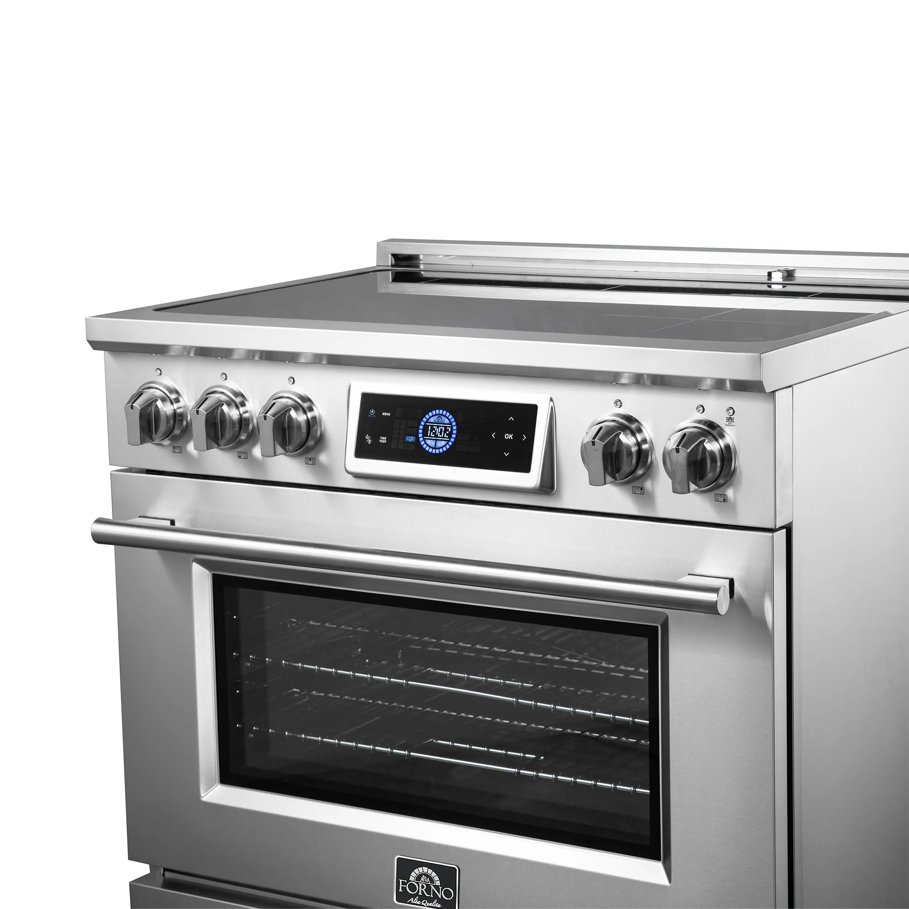 Forno Maximus 36-Inch Induction Range with Air Fryer in Stainless Steel (FFSIN0968-36) - Image 12
