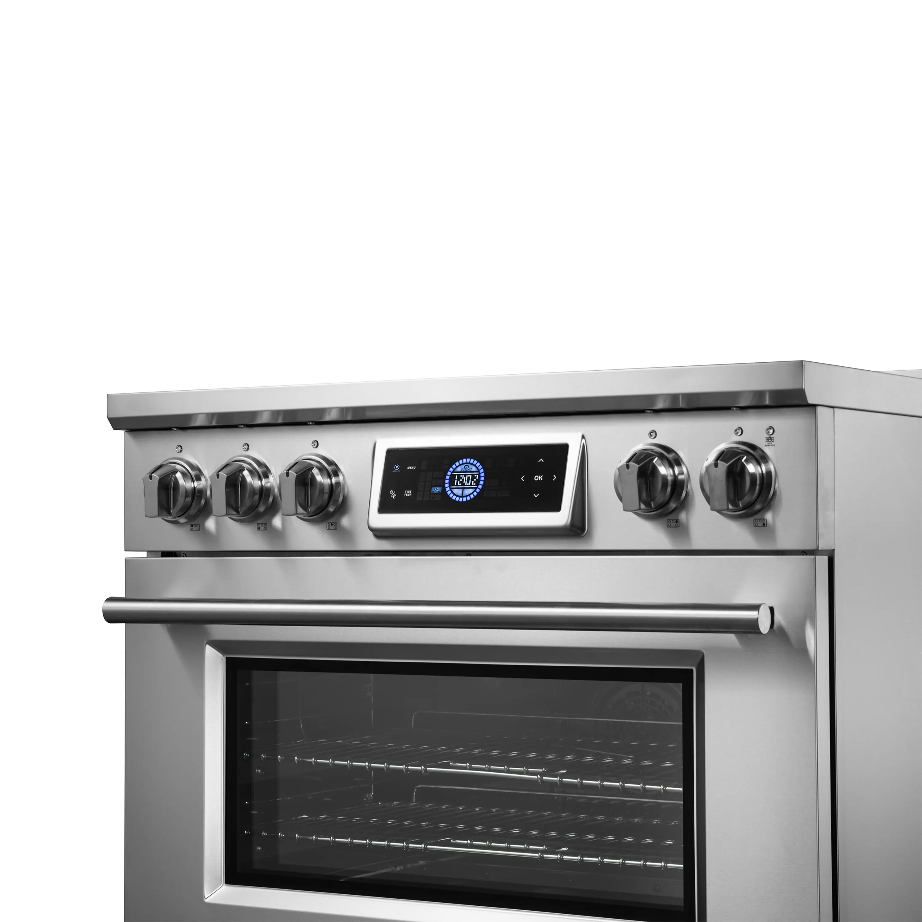 Forno Maximus 36-Inch Induction Range with Air Fryer in Stainless Steel (FFSIN0968-36) - Image 13
