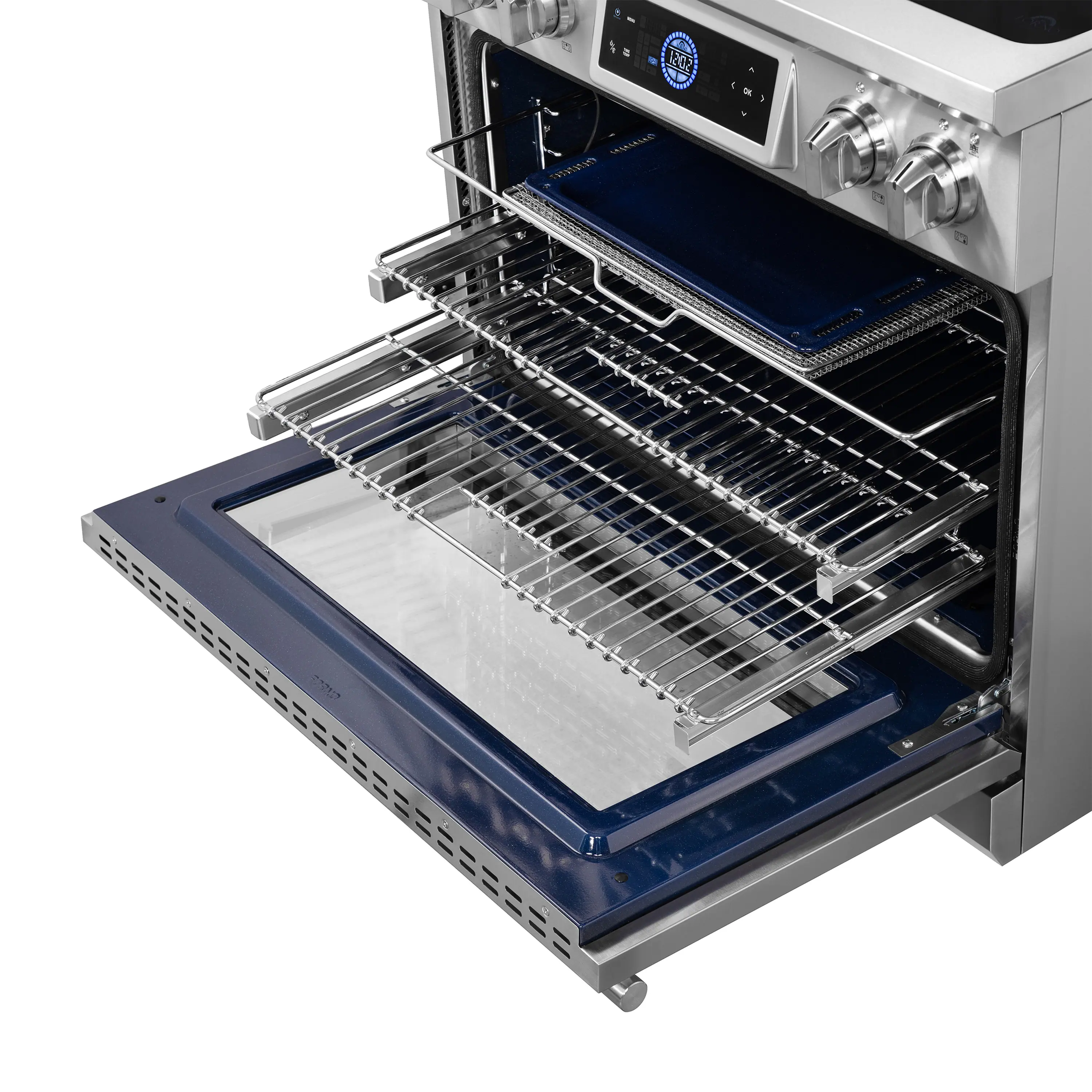 Forno Maximus 36-Inch Induction Range with Air Fryer in Stainless Steel (FFSIN0968-36) - Image 16
