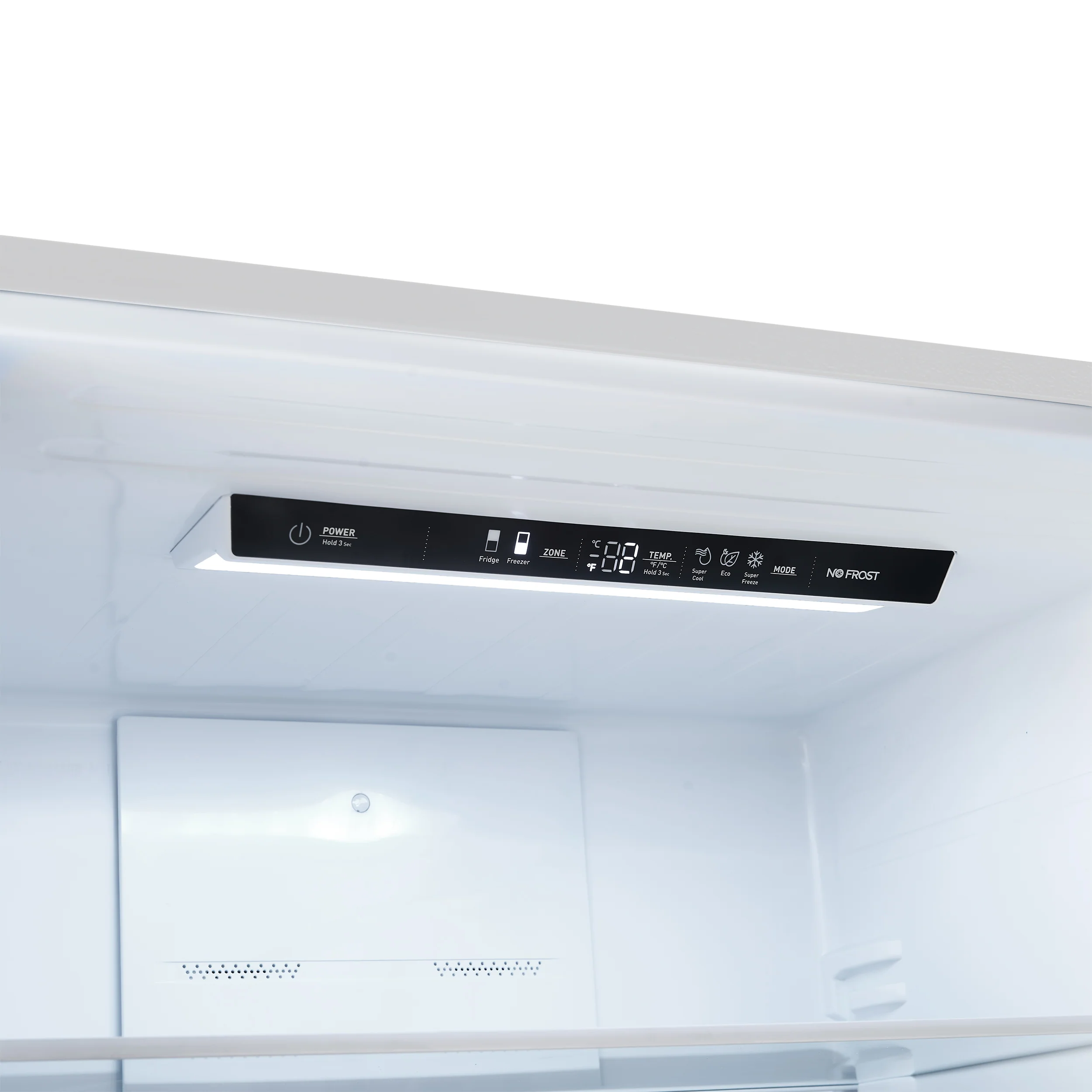 Forno Milano Espresso 31-Inch 17.2 cu. ft. Refrigerator and Bottom Freezer in Stainless Steel, Right Hinge (FFFFD1785-31S) - Image 8