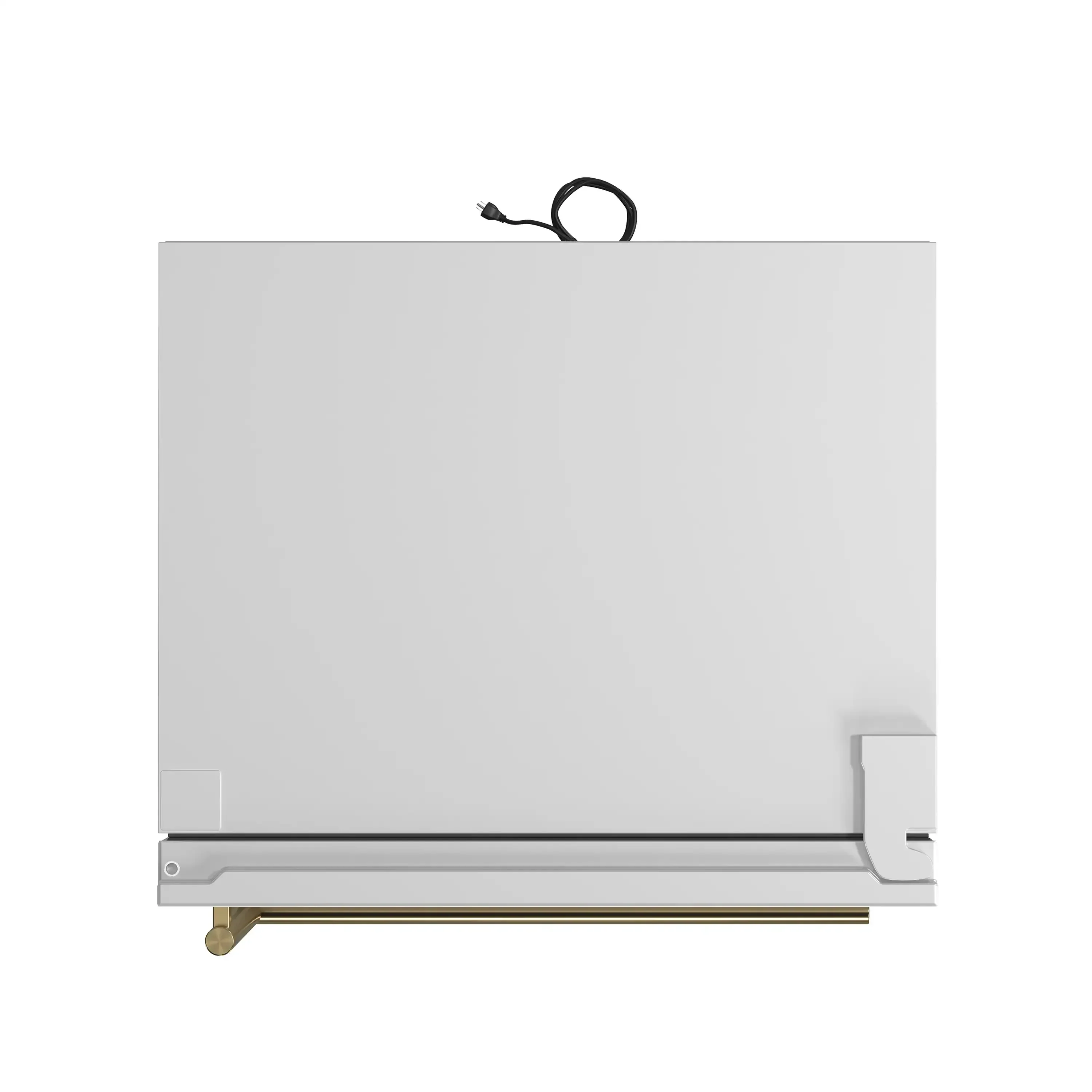 Forno Milano Espresso Package - 62-Inch, 34.4 cu. ft. Refrigerators with Bottom Freezers in White with Antique Brass Handle (FFFFD1787-60WHT) - Image 22