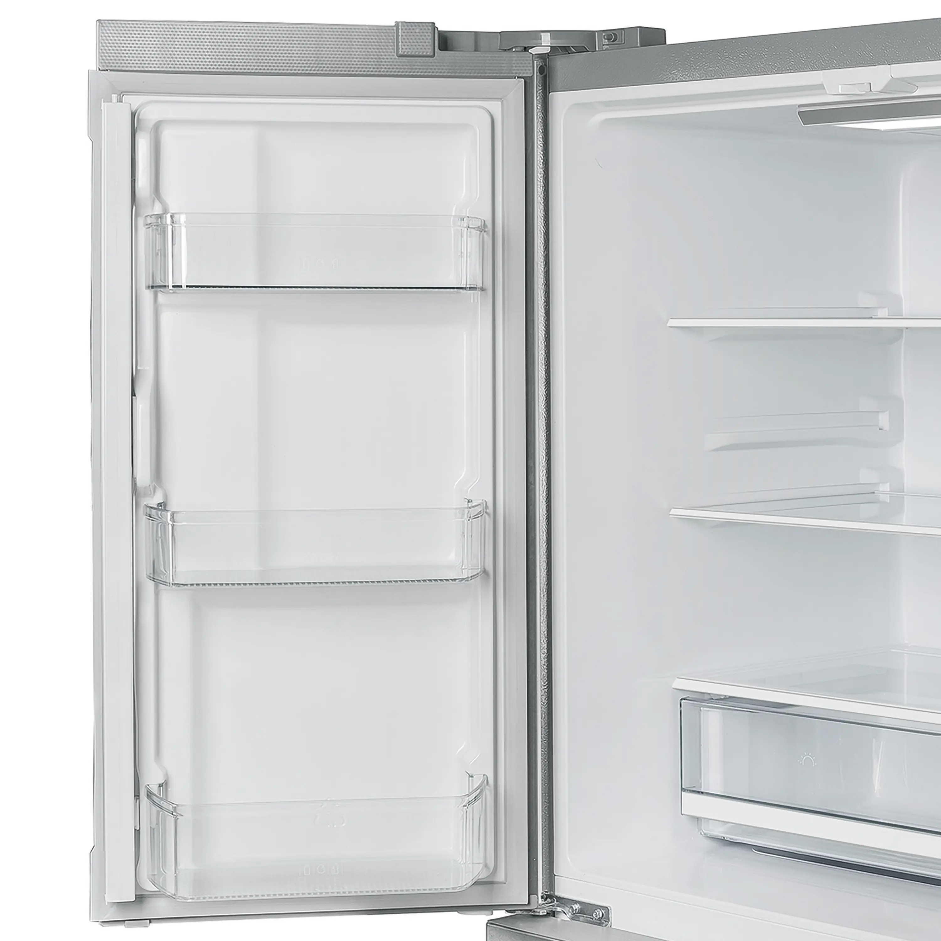 Forno Moena 36-Inch French Door 19.2 cu. ft Refrigerator with Modern Decorative Grille in Stainless Steel (FFRBI1820-40MG) - Image 7