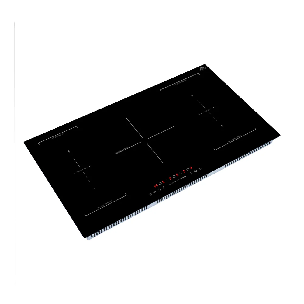 Forno Ornonzo 36-Inch Induction Cooktop, 5 Zones, 2 Flex-Zones, 10200W, Touch Control, 9 Power Levels (FCTIN0569-36) - Image 4
