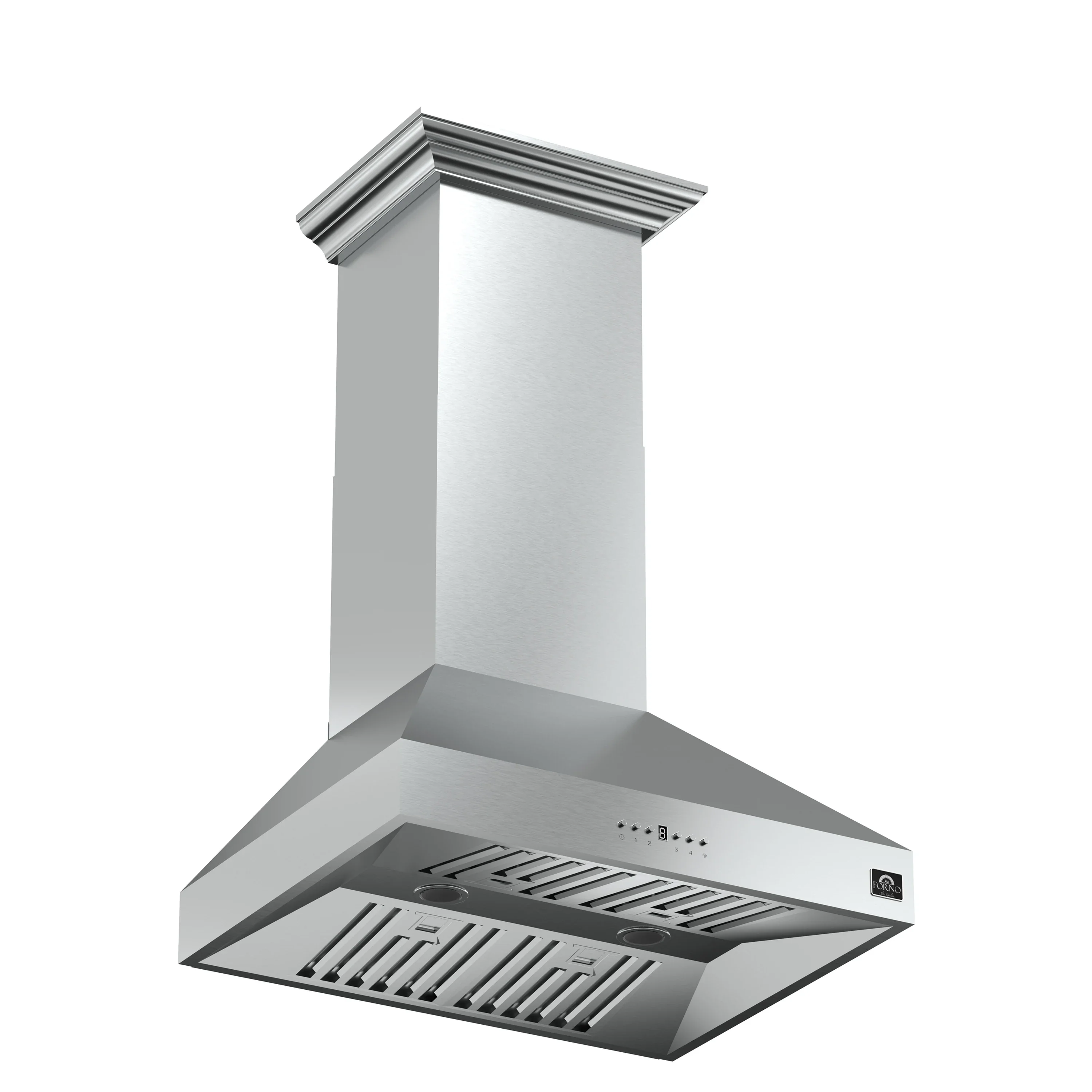 Forno Orvieto 30-Inch 600 CFM Wall Mount Range Hood in Stainless Steel (FRHWM5094-30) - Image 4