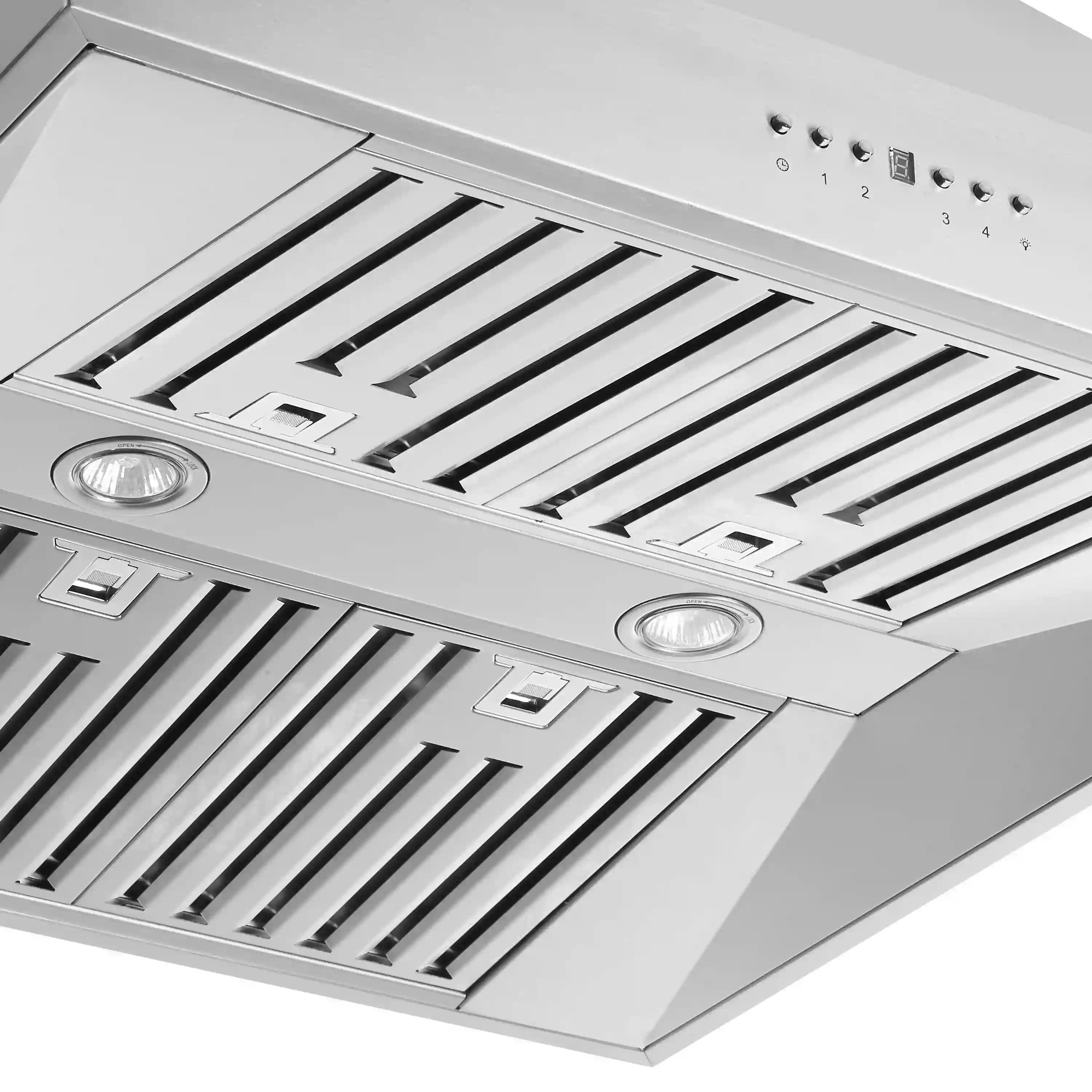 Forno Orvieto 30-Inch 600 CFM Wall Mount Range Hood in Stainless Steel (FRHWM5094-30) - Image 6