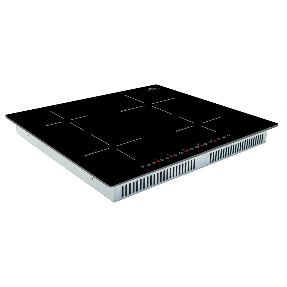 Forno  Parco 24-Inch Induction Cooktop, 4 Zones, 7200W, Touch Control, 9 Power Levels & Booster Function (FCTIN0583-24) - Image 3